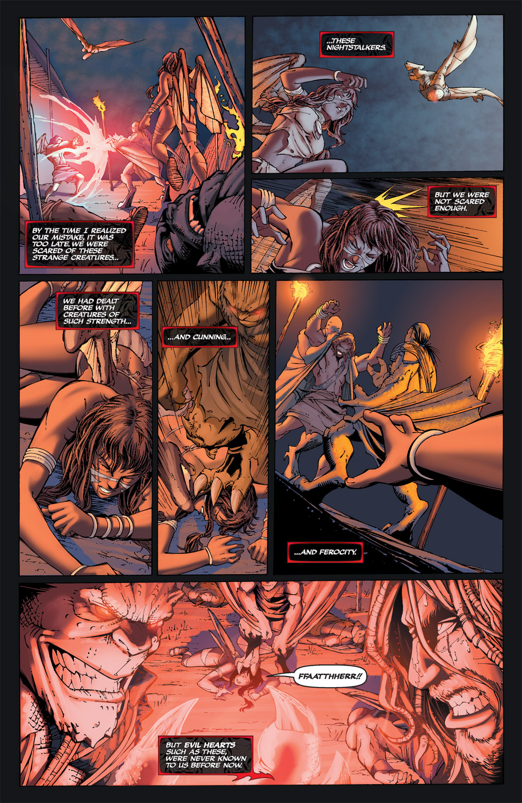 Read online Michael Turner's Soulfire: Chaos Reign comic -  Issue #1 - 22