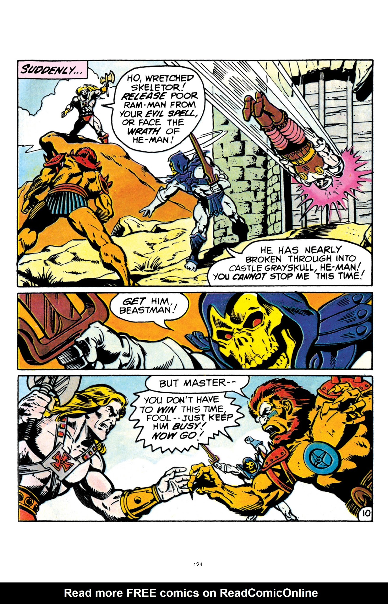 Read online He-Man and the Masters of the Universe Minicomic Collection comic -  Issue # TPB 1 - 121