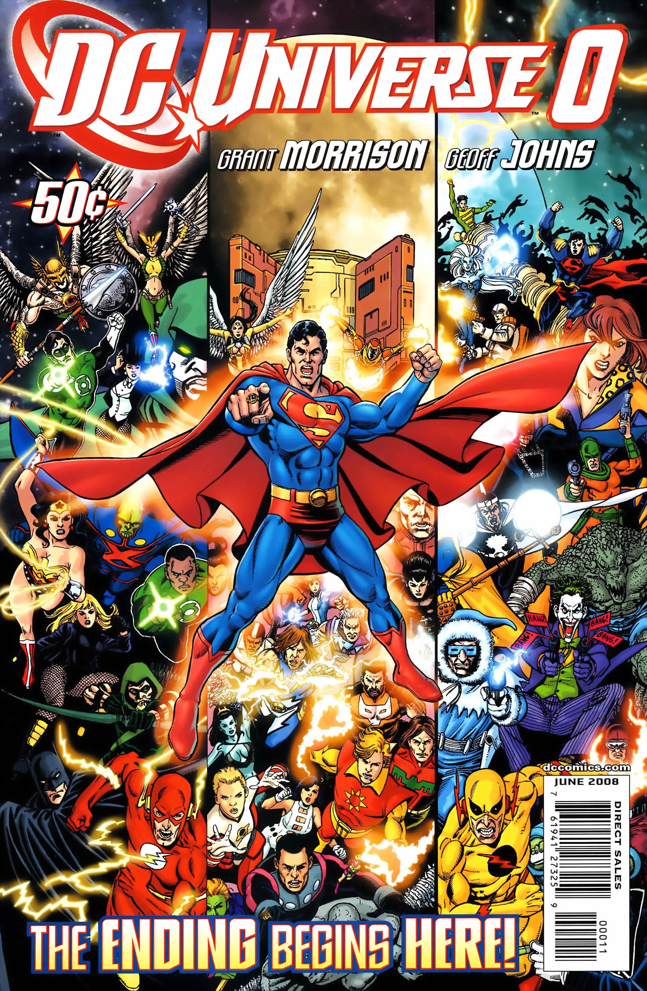 Read online DC Universe (2008) comic -  Issue #0 - 1