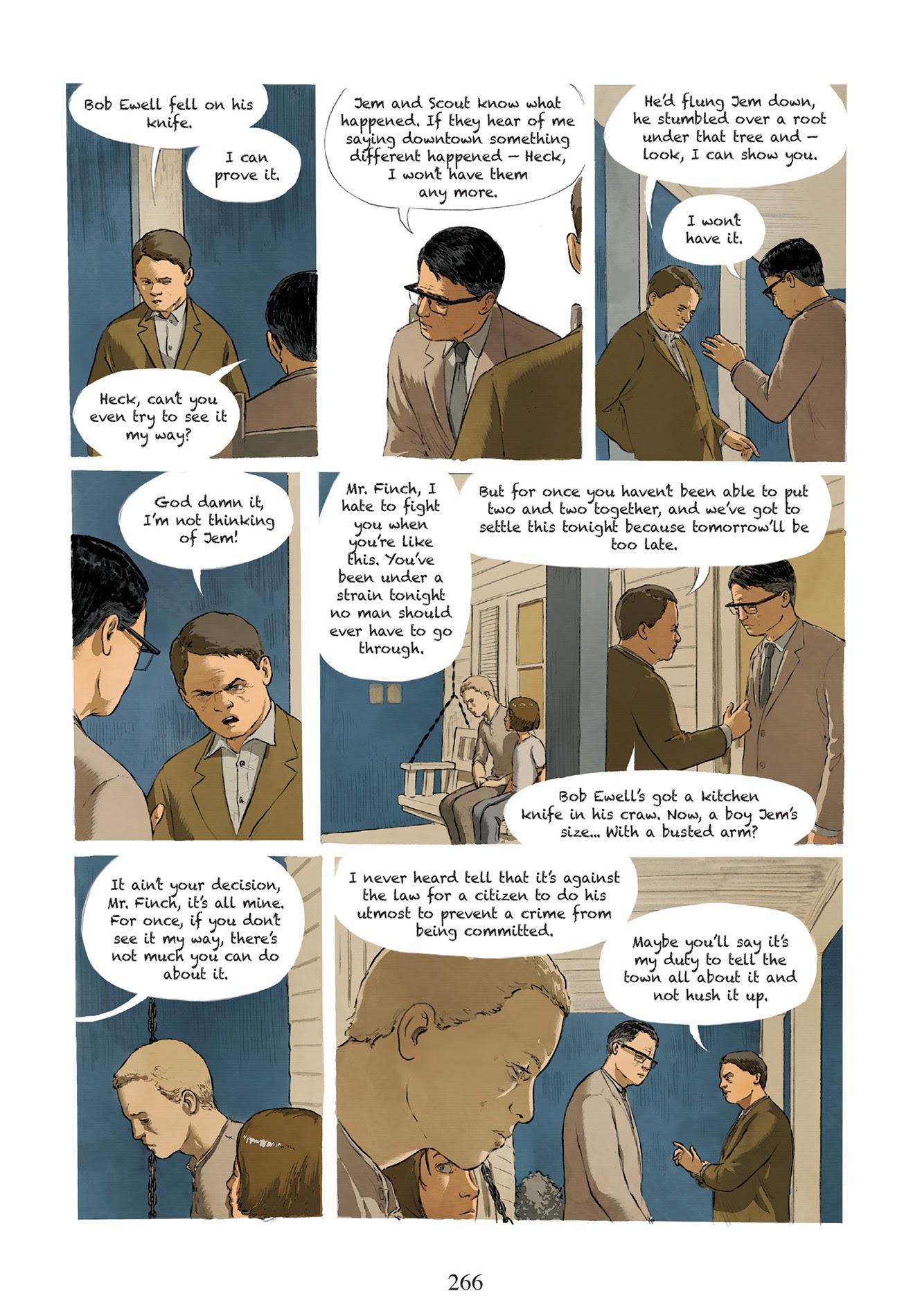 Read online To Kill a Mockingbird: A Graphic Novel comic -  Issue # TPB (Part 3) - 80