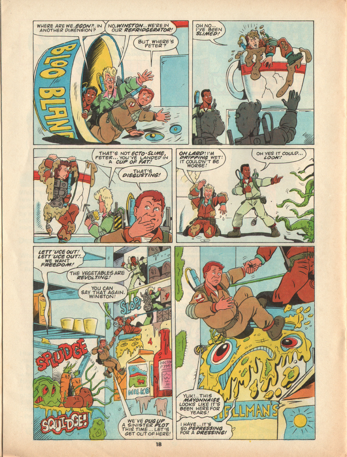 Read online The Real Ghostbusters comic -  Issue #21 - 18