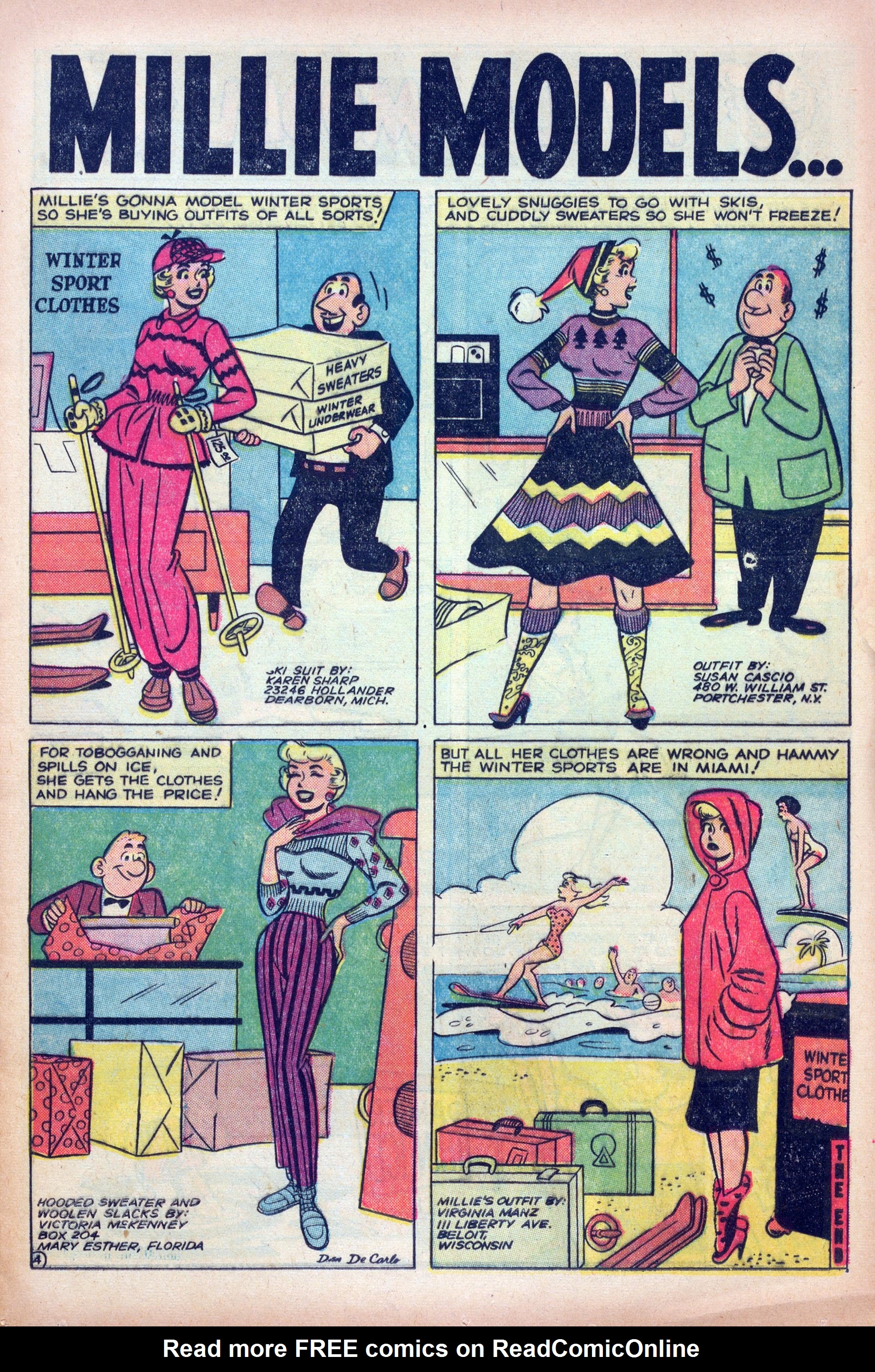 Read online Millie the Model comic -  Issue #79 - 13