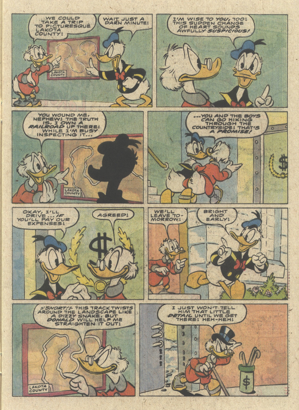 Read online Uncle Scrooge (1953) comic -  Issue #227 - 5