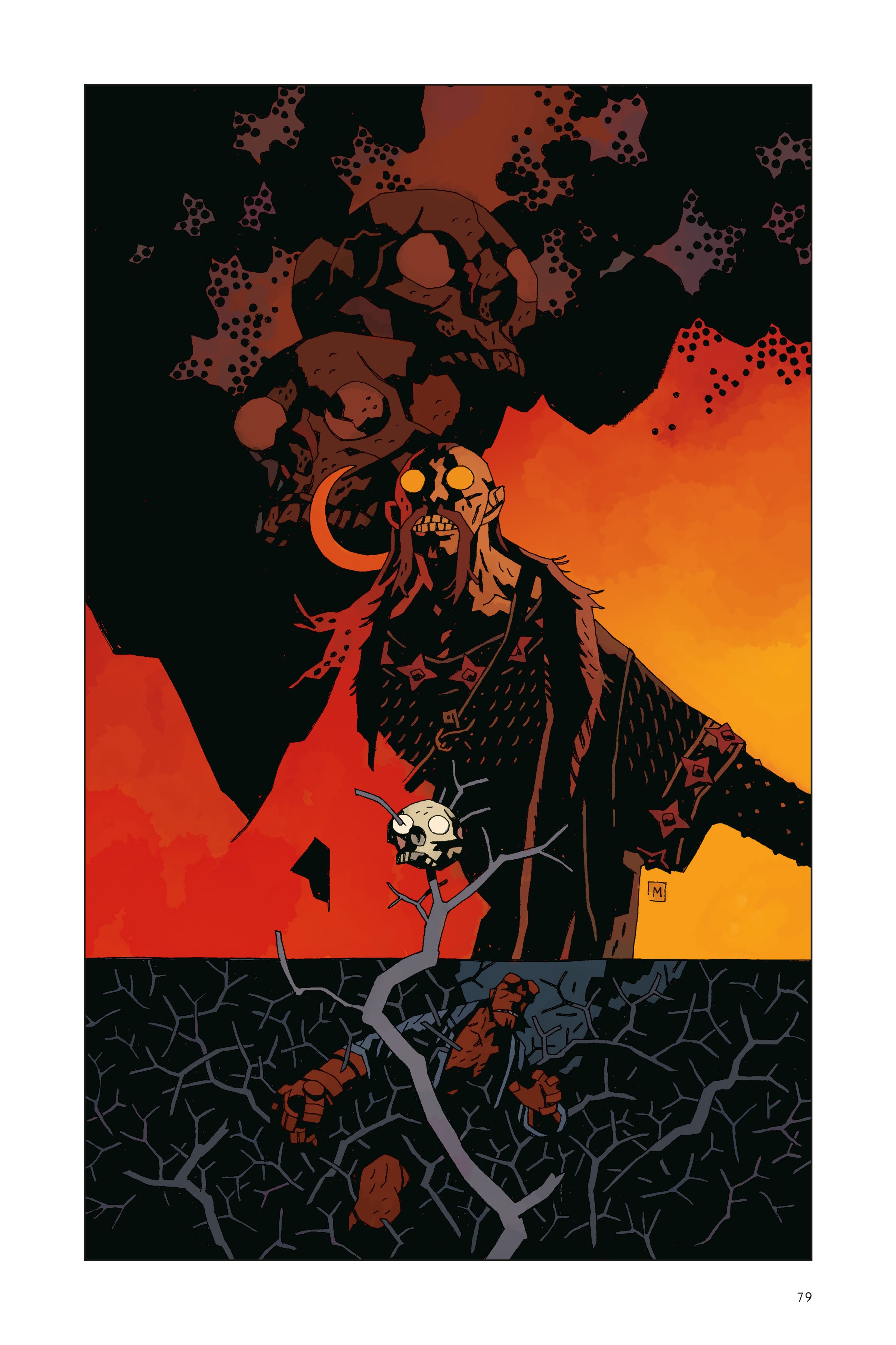 Read online Hellboy: 25 Years of Covers comic -  Issue # TPB (Part 1) - 81
