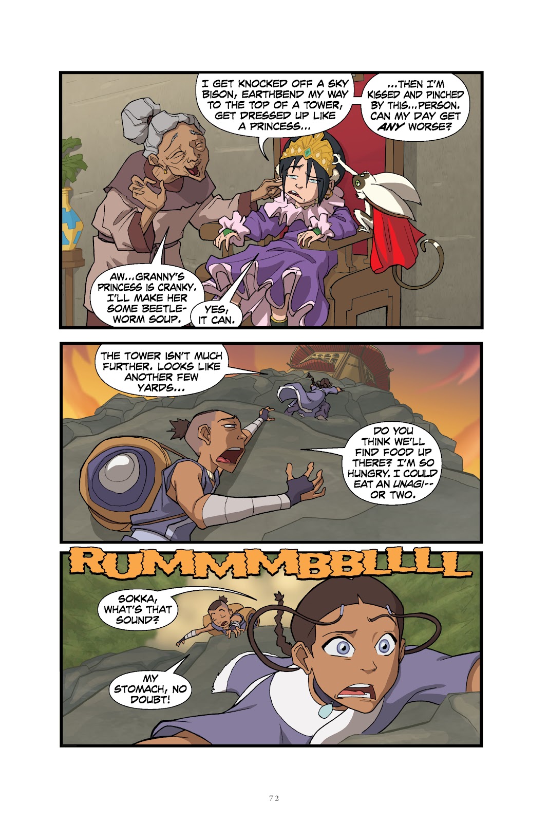 Nickelodeon Avatar: The Last Airbender–The Lost Adventures & Team Avatar Tales Library Edition issue TPB (Part 1) - Page 73