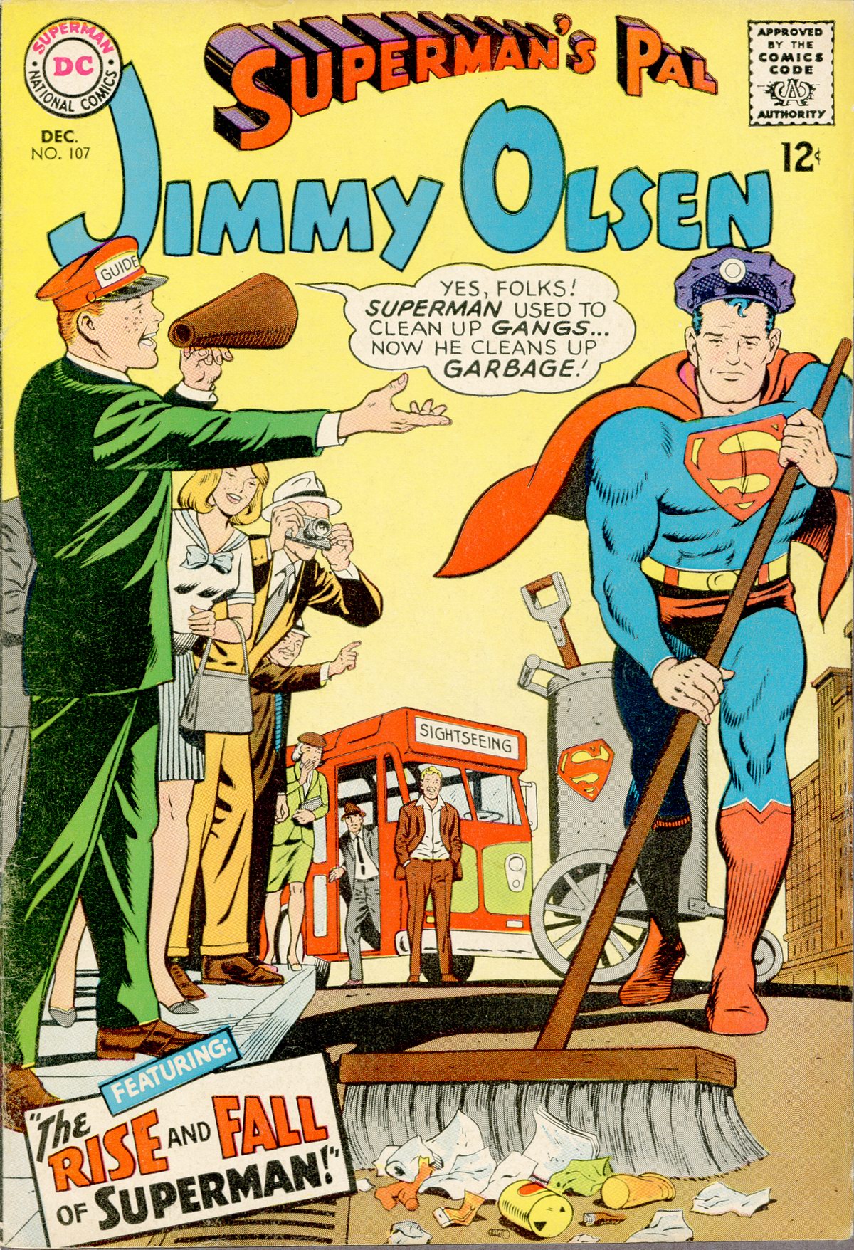 Read online Superman's Pal Jimmy Olsen comic -  Issue #107 - 1