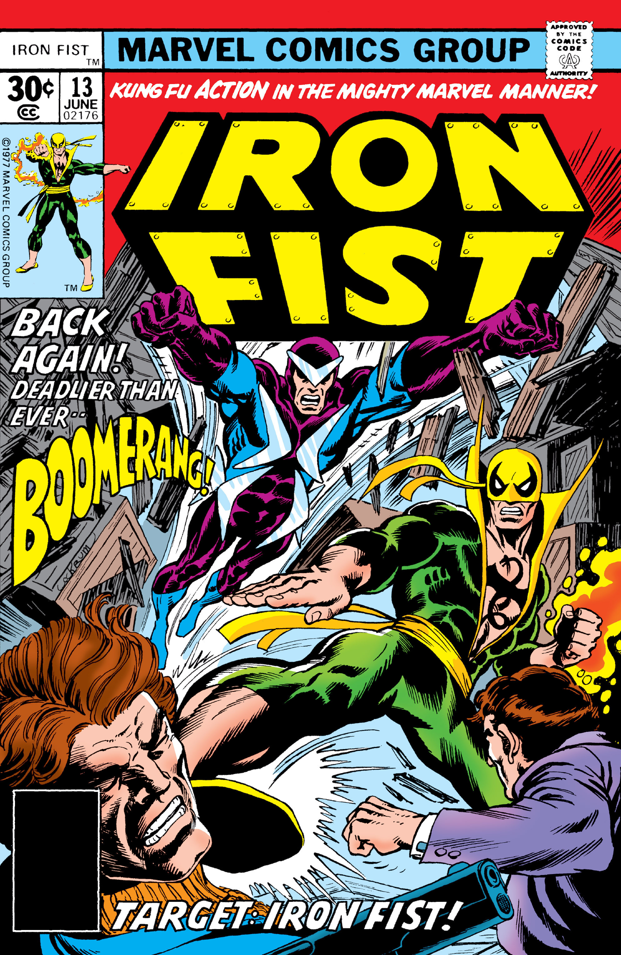 Read online Iron Fist (1975) comic -  Issue #13 - 1