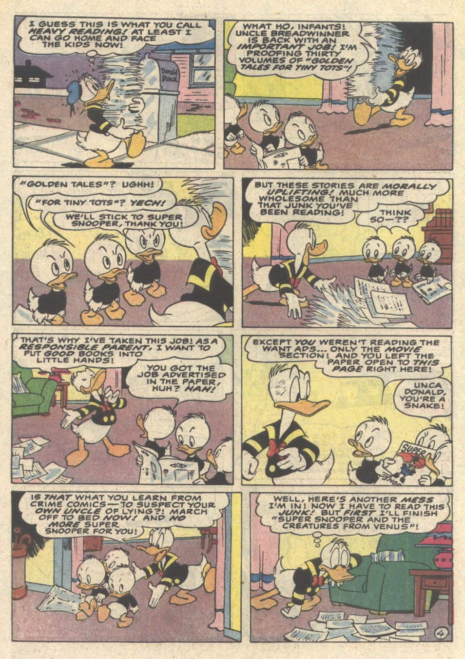 Read online Walt Disney's Comics and Stories comic -  Issue #518 - 6