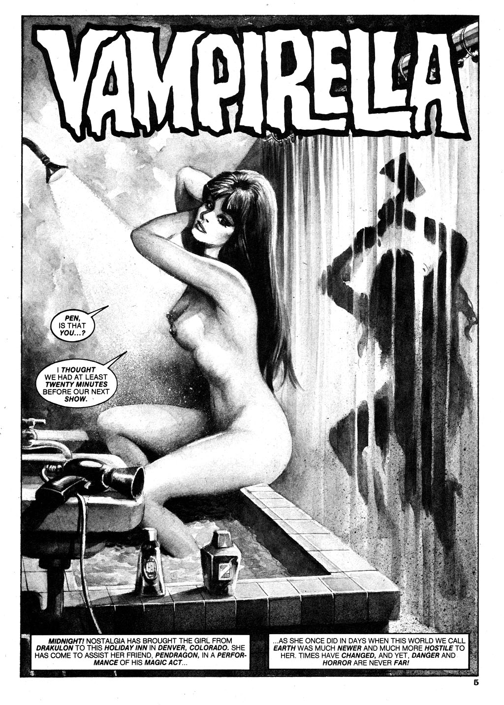 Read online Vampirella (1969) comic -  Issue #100 - 5