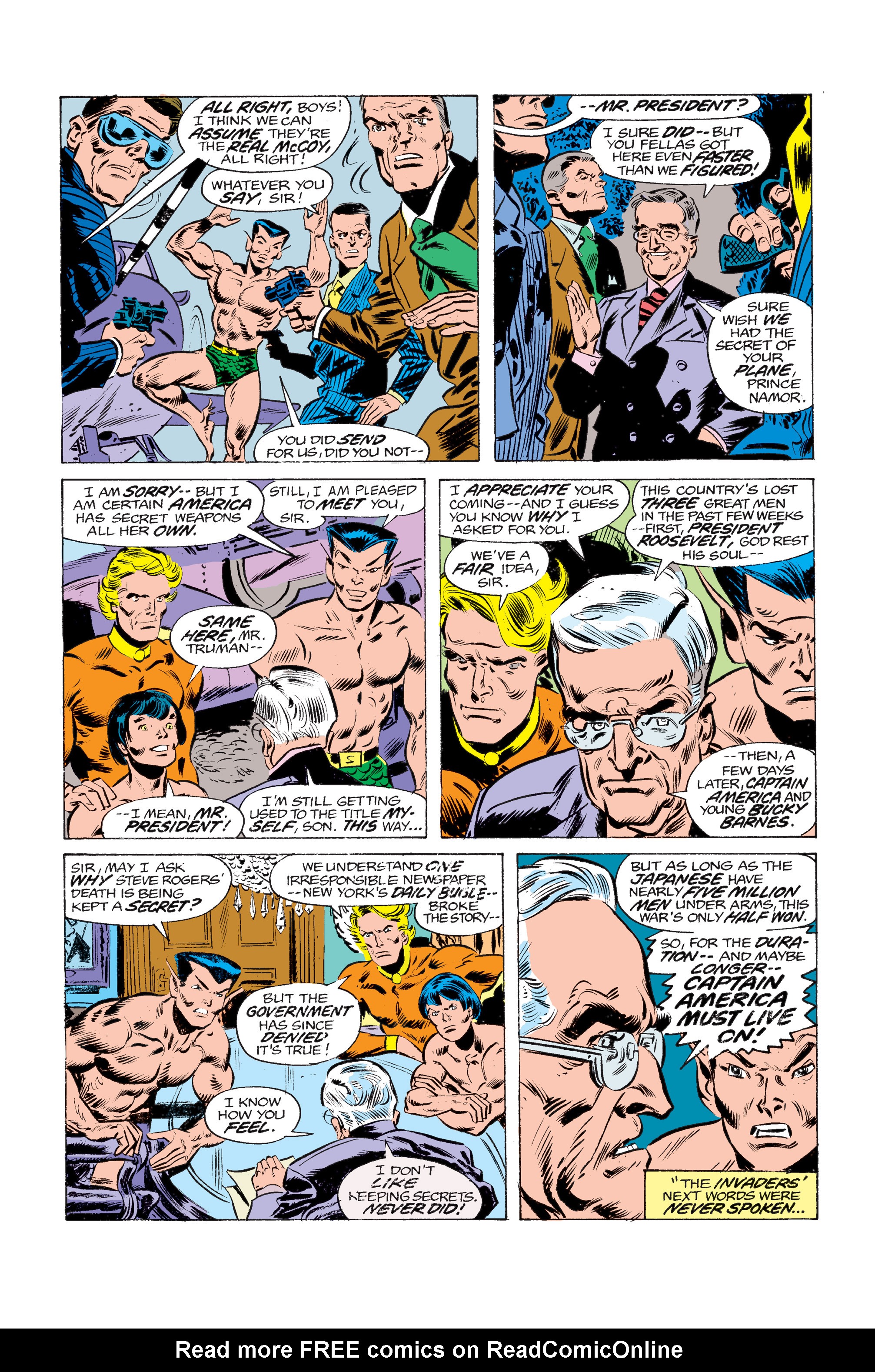 Read online Captain America: Patriot comic -  Issue # TPB - 136