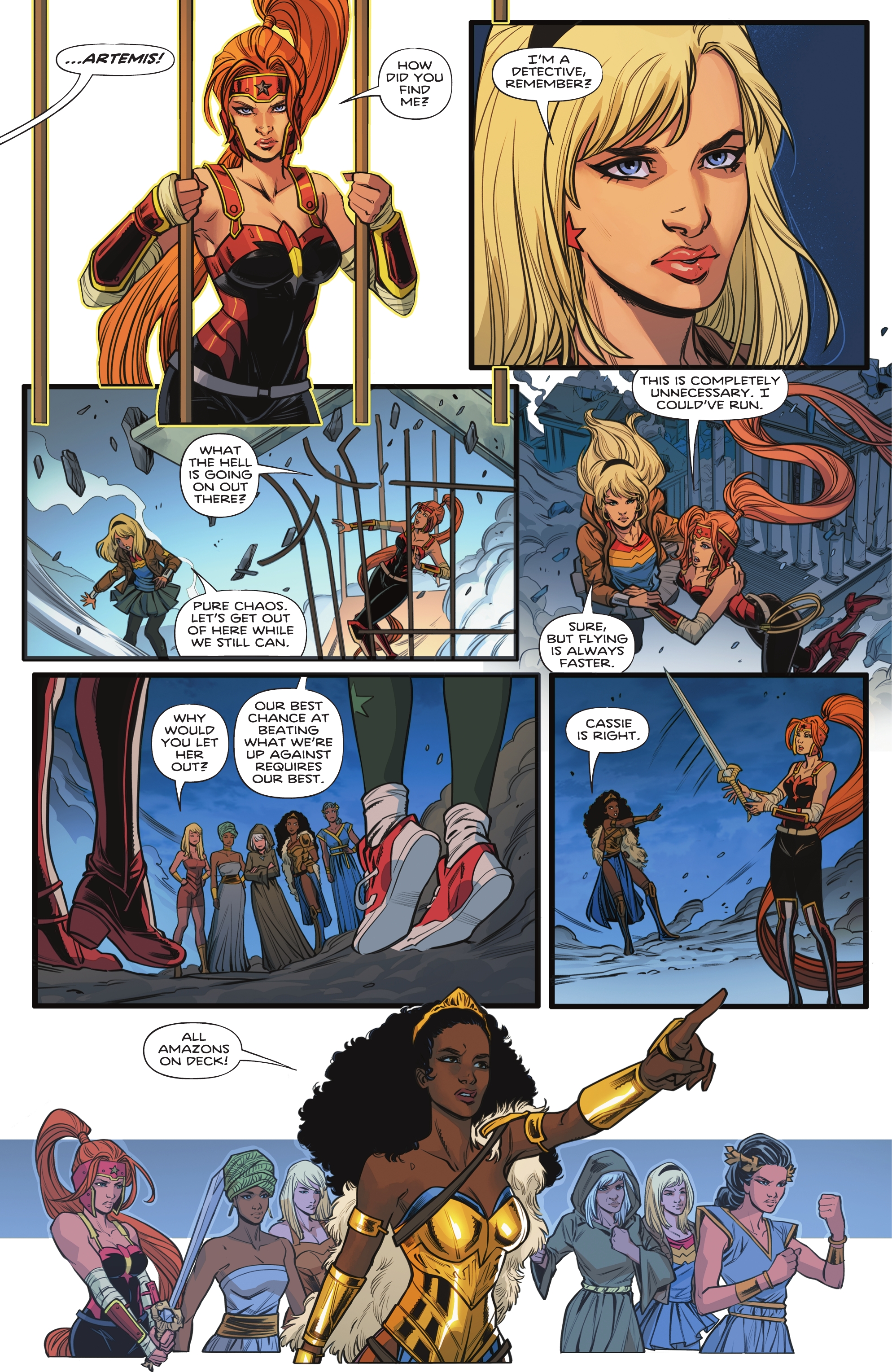 Read online Trial of the Amazons comic -  Issue #2 - 11