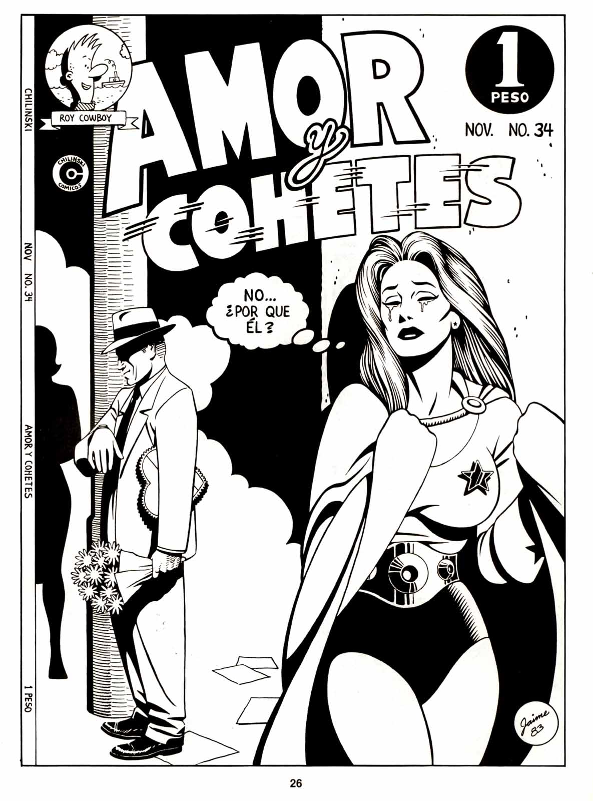 Read online Love and Rockets (1982) comic -  Issue #6 - 28