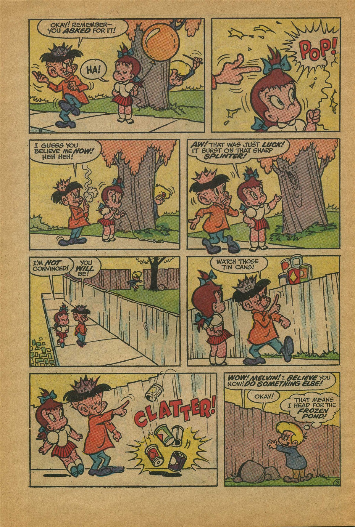 Read online Little Audrey And Melvin comic -  Issue #4 - 30