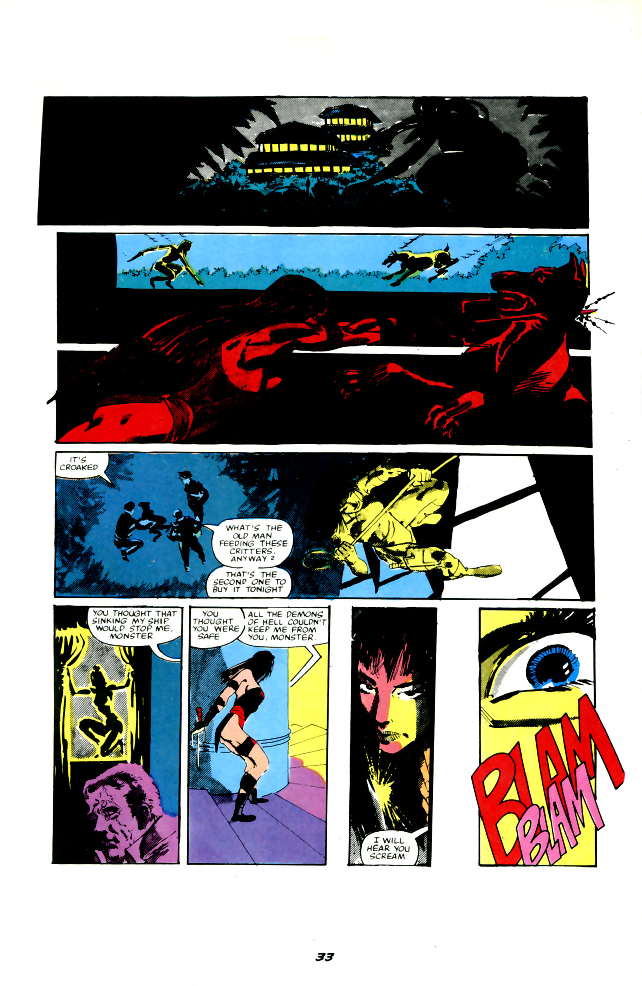 Read online Elektra Megazine comic -  Issue #1 - 34