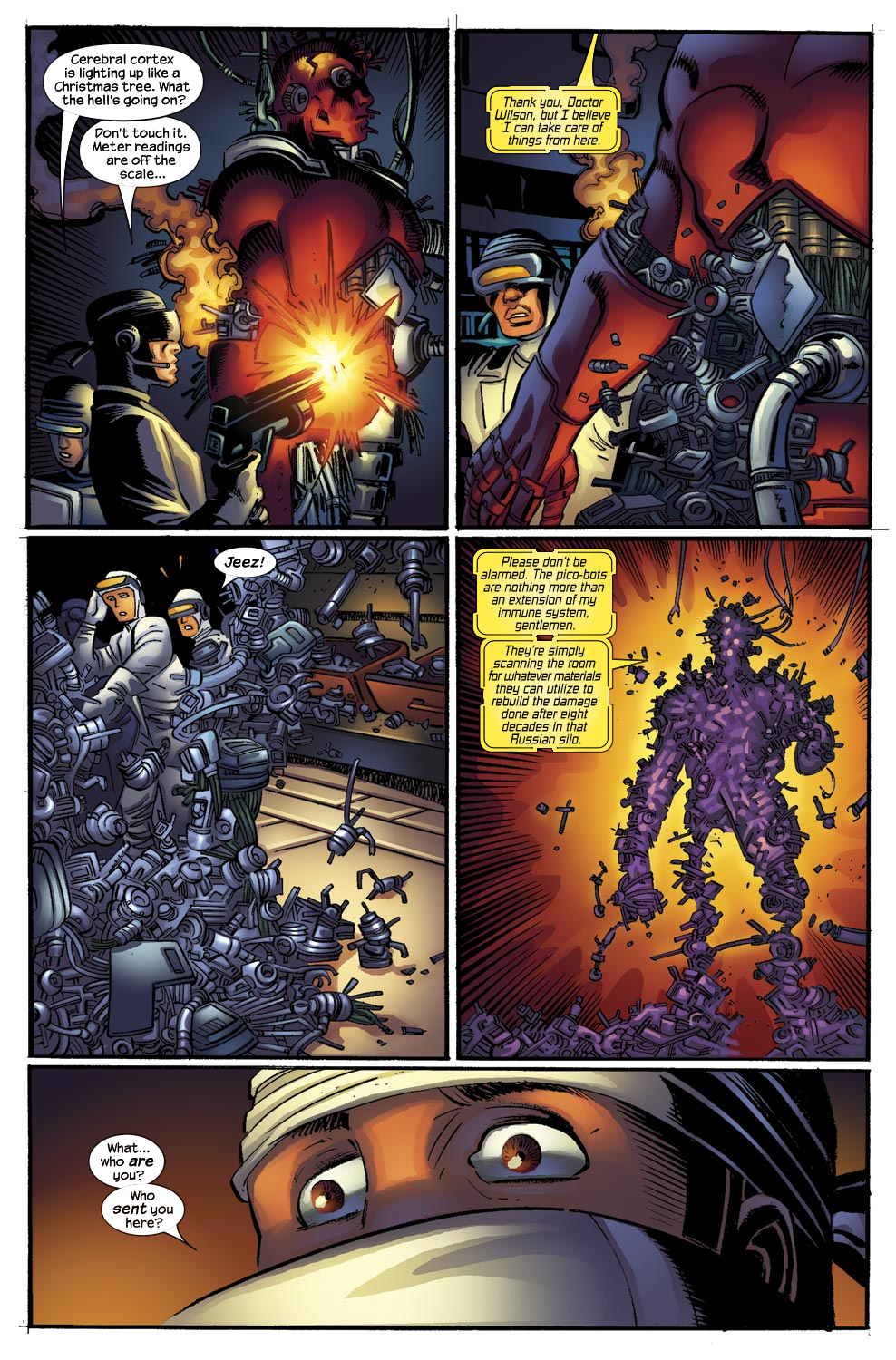 Read online Ultimate Vision comic -  Issue #0 - 5