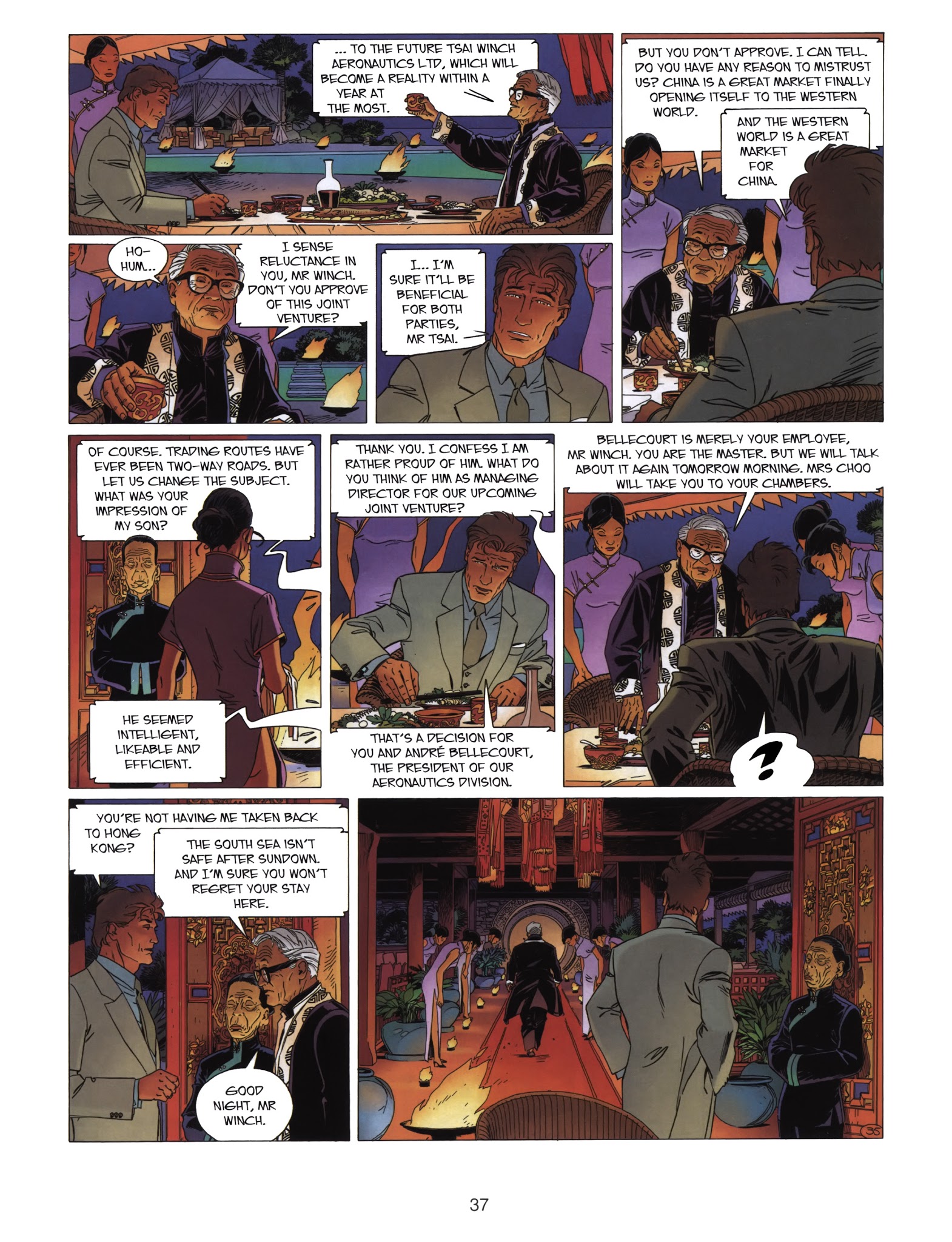 Read online Largo Winch comic -  Issue # TPB 11 - 39