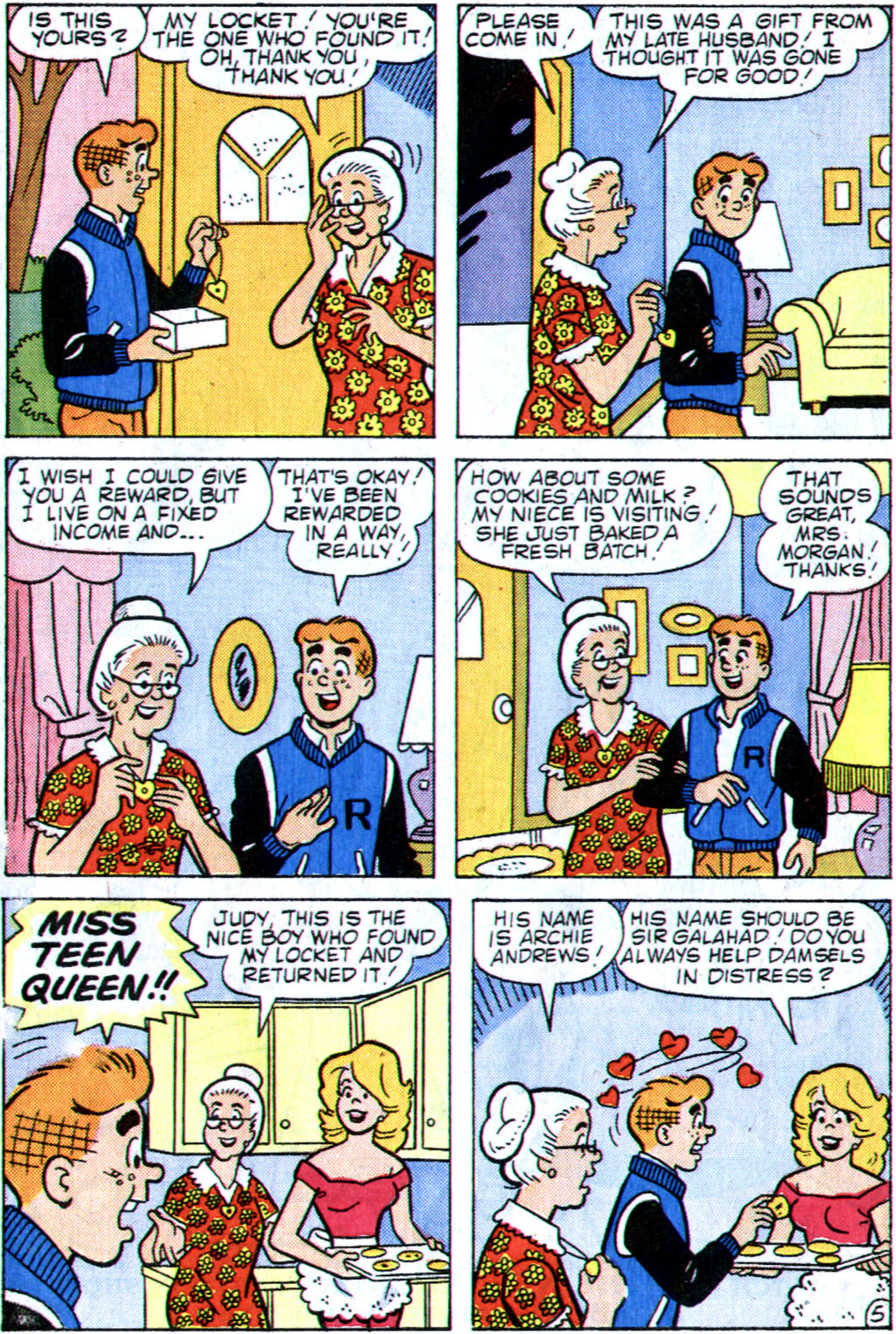 Read online Archie (1960) comic -  Issue #355 - 7