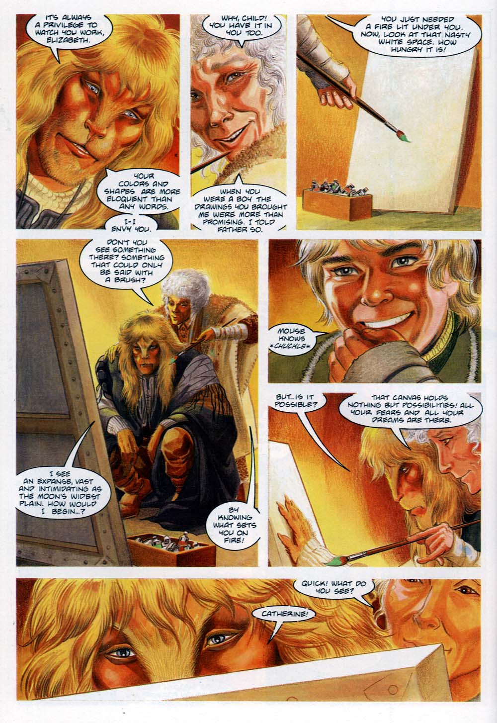 Beauty and The Beast: Portrait of Love issue Full - Page 16