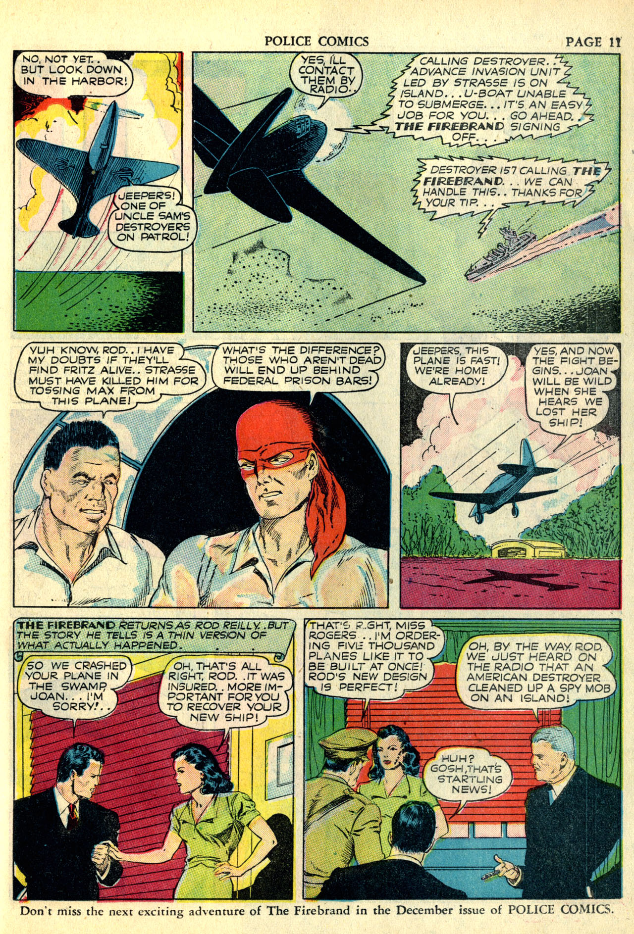Read online Police Comics comic -  Issue #4 - 14