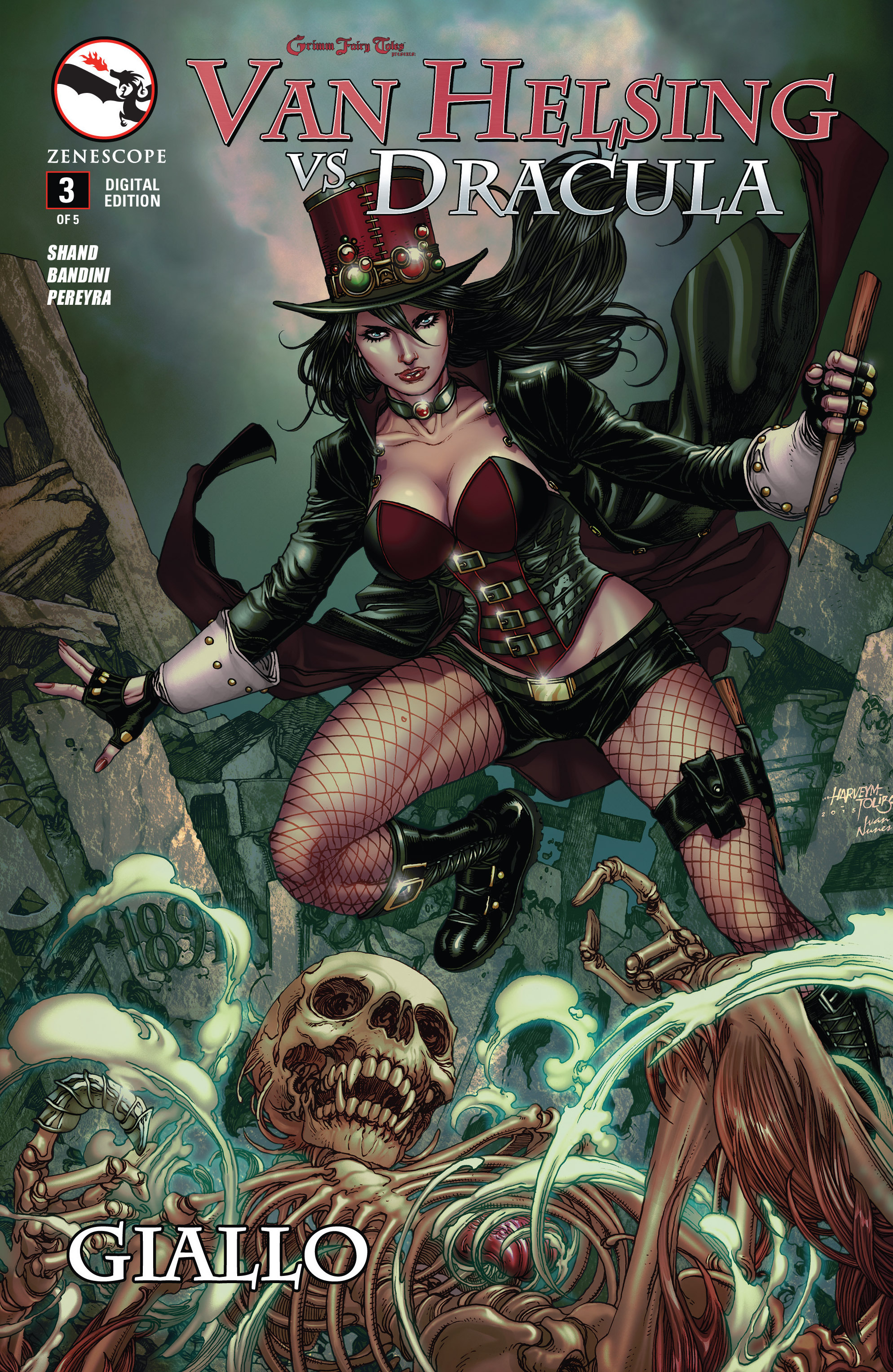 Read online Grimm Fairy Tales presents Van Helsing vs. Dracula comic -  Issue #3 - 1