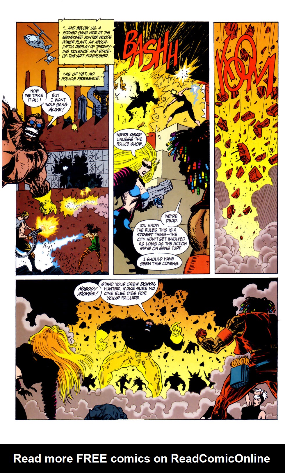 Read online Comics' Greatest World: Steel Harbor comic -  Issue #4 - 12