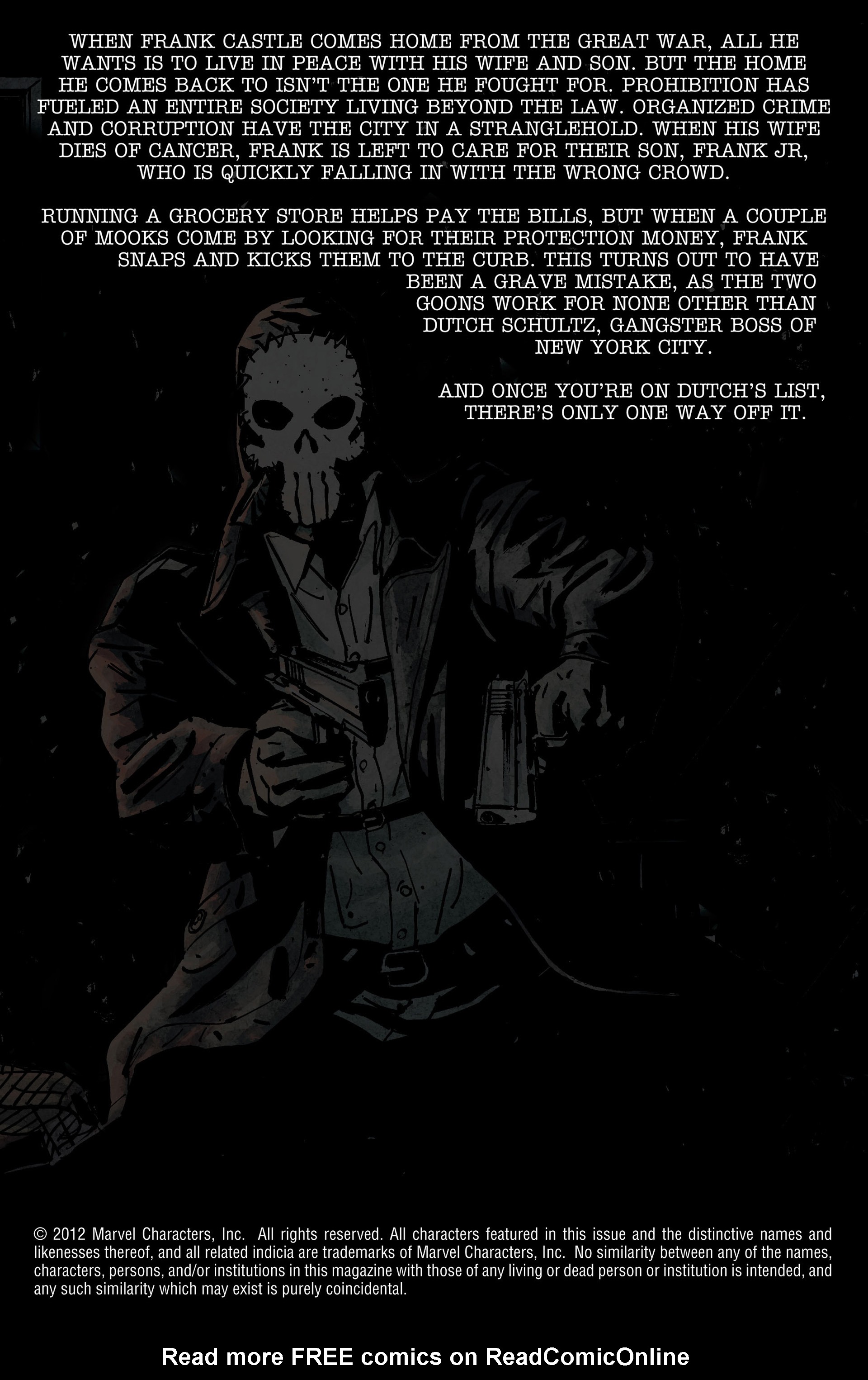 Read online Punisher Noir comic -  Issue #2 - 2