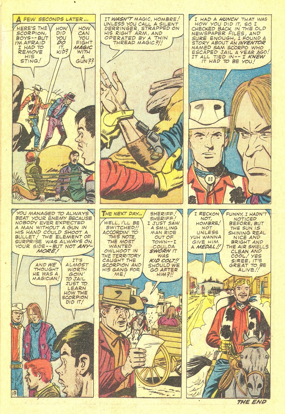 Read online Kid Colt Outlaw comic -  Issue #115 - 24