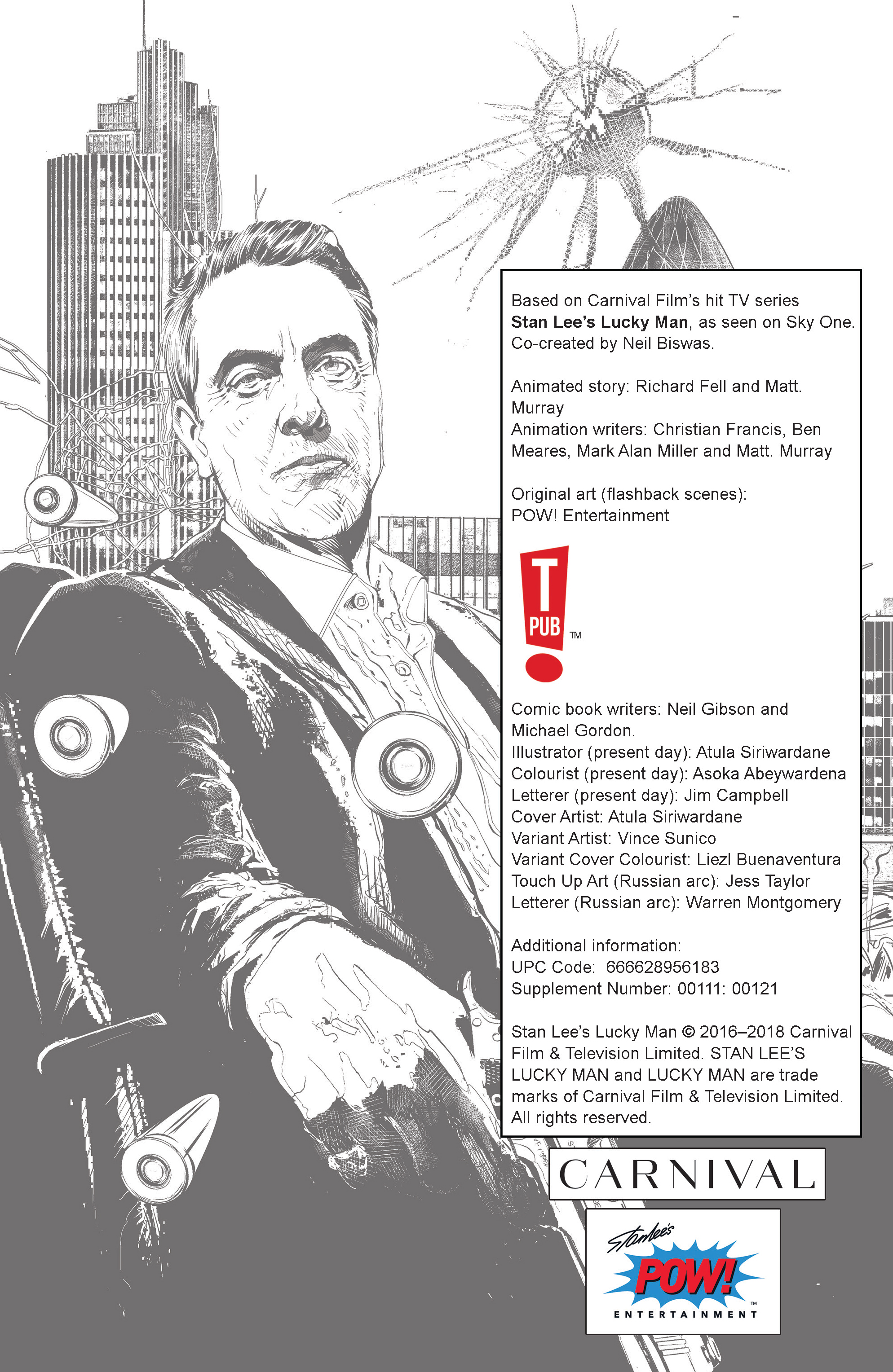 Read online Stan Lee's Lucky Man comic -  Issue #1 - 2