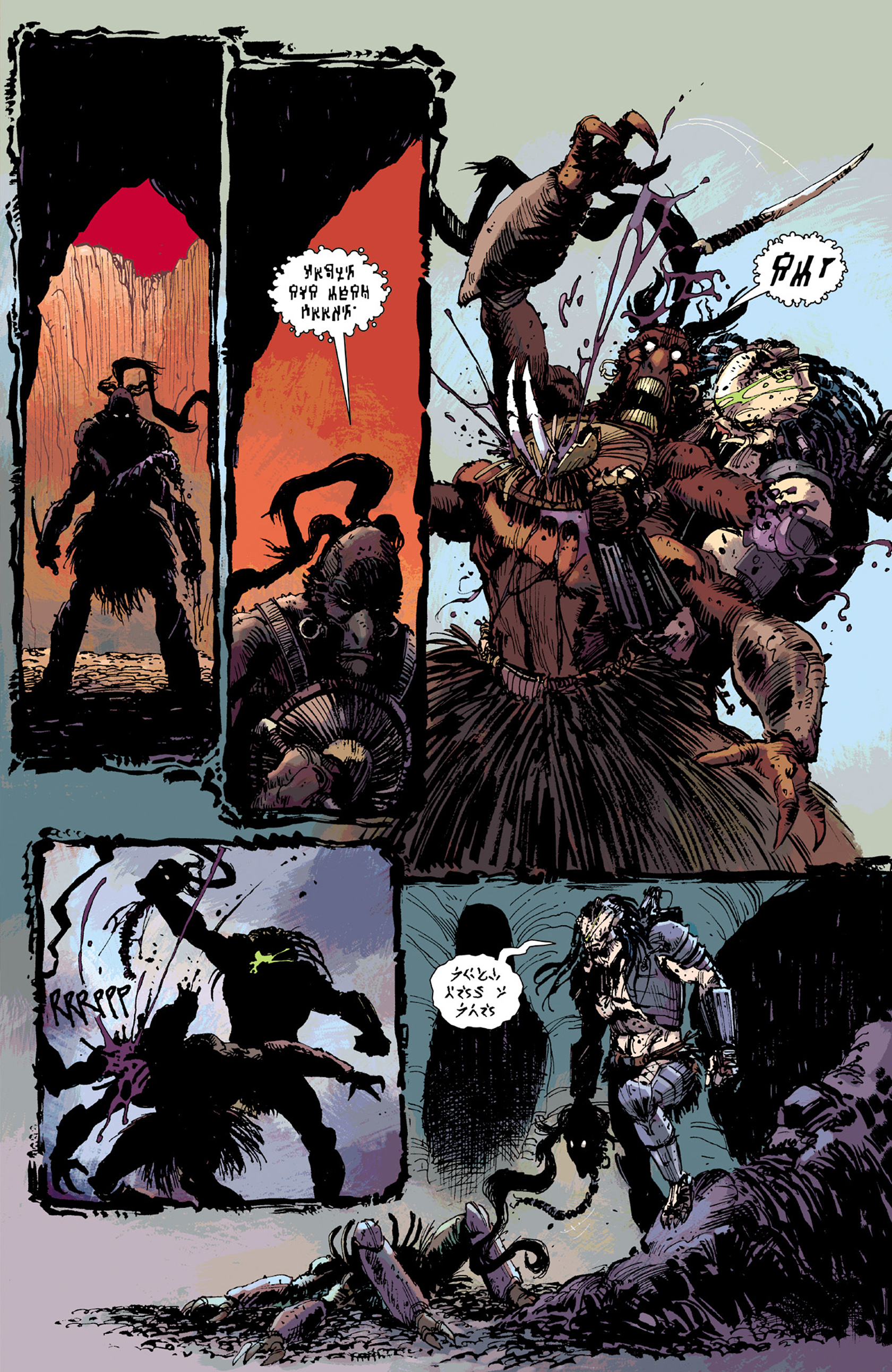 Read online Predator: Fire and Stone comic -  Issue #2 - 7