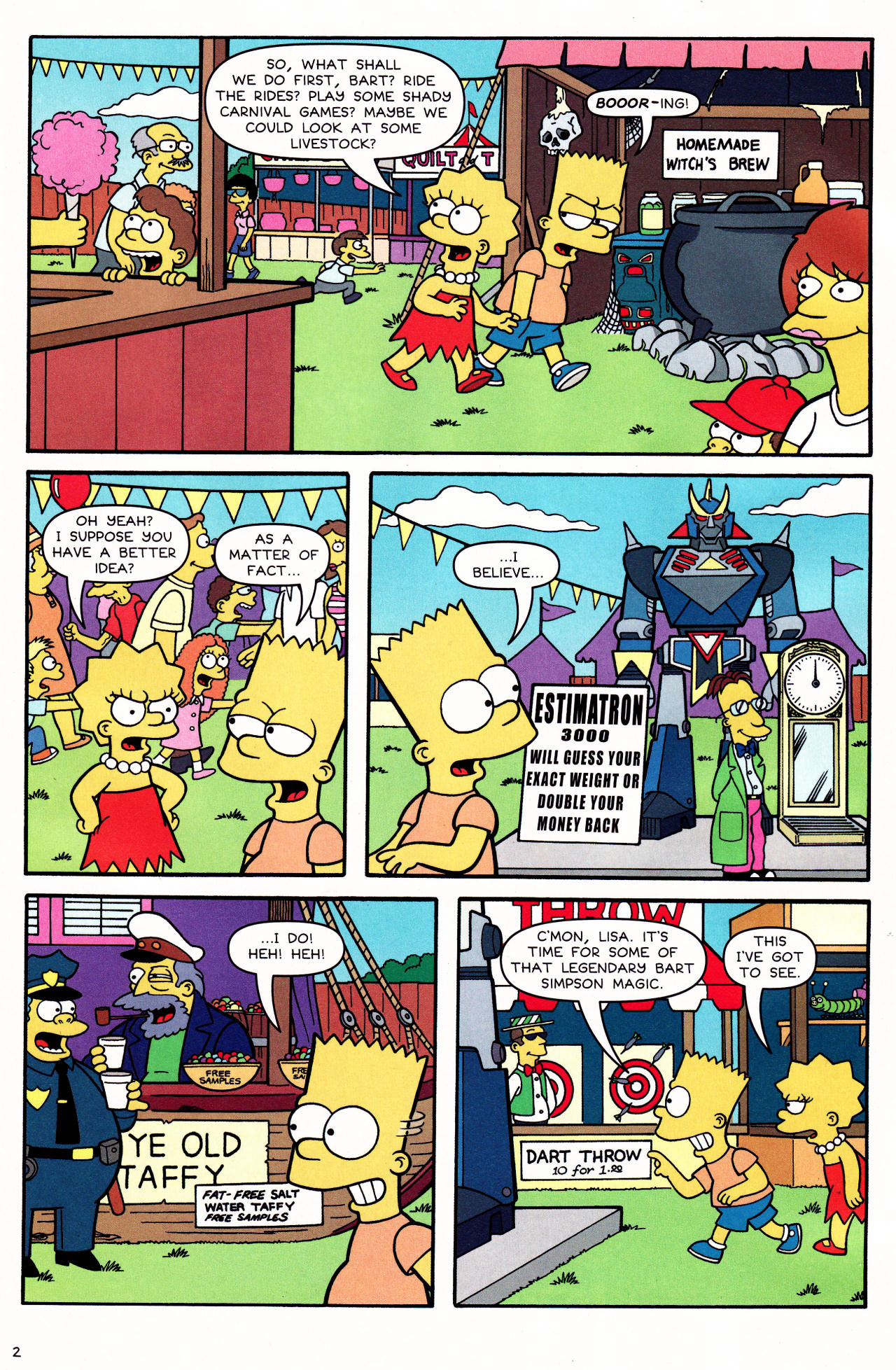 Read online The Simpsons Summer Shindig comic -  Issue #1 - 4