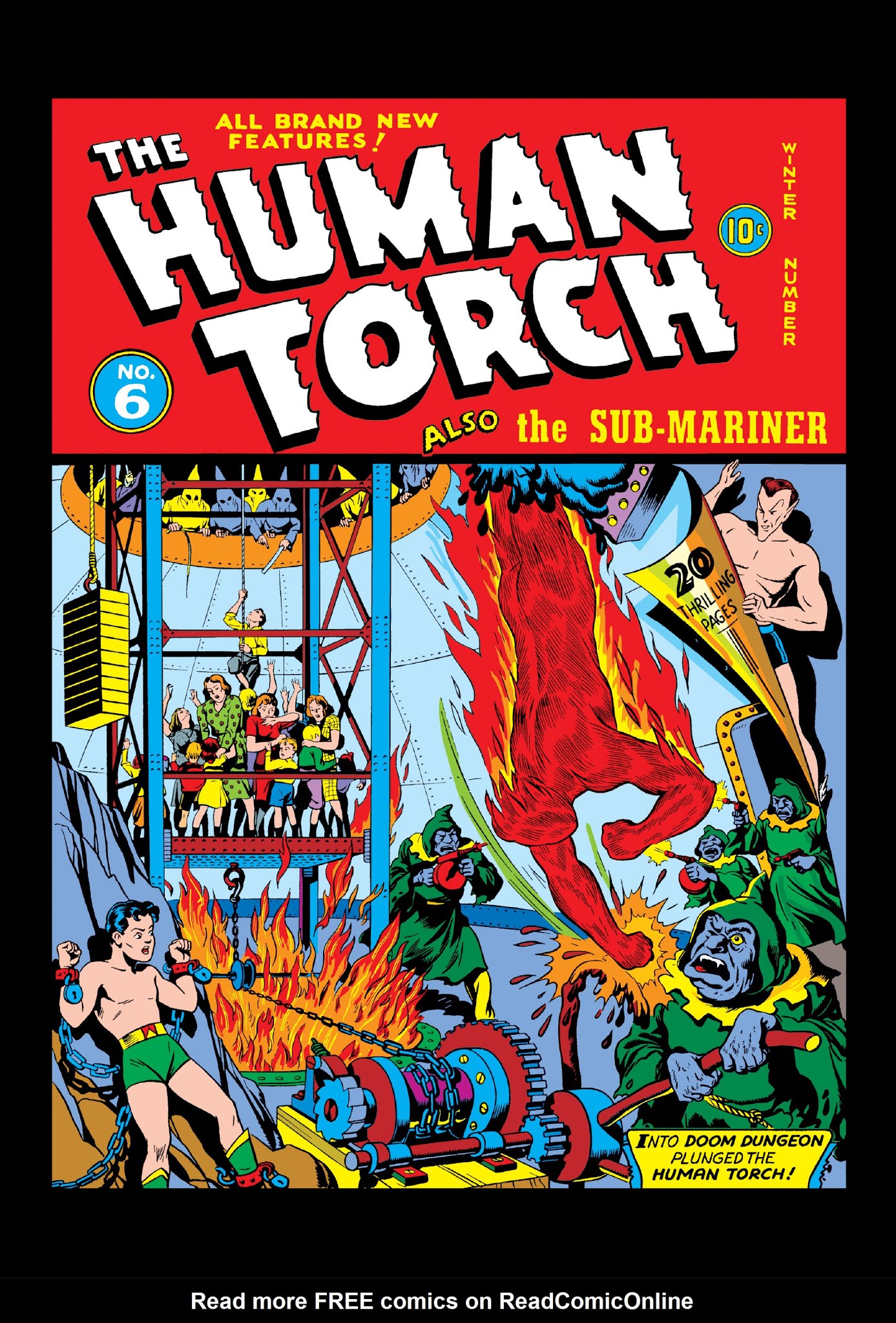 Read online Marvel Masterworks: Golden Age Human Torch comic -  Issue # TPB 2 (Part 1) - 74