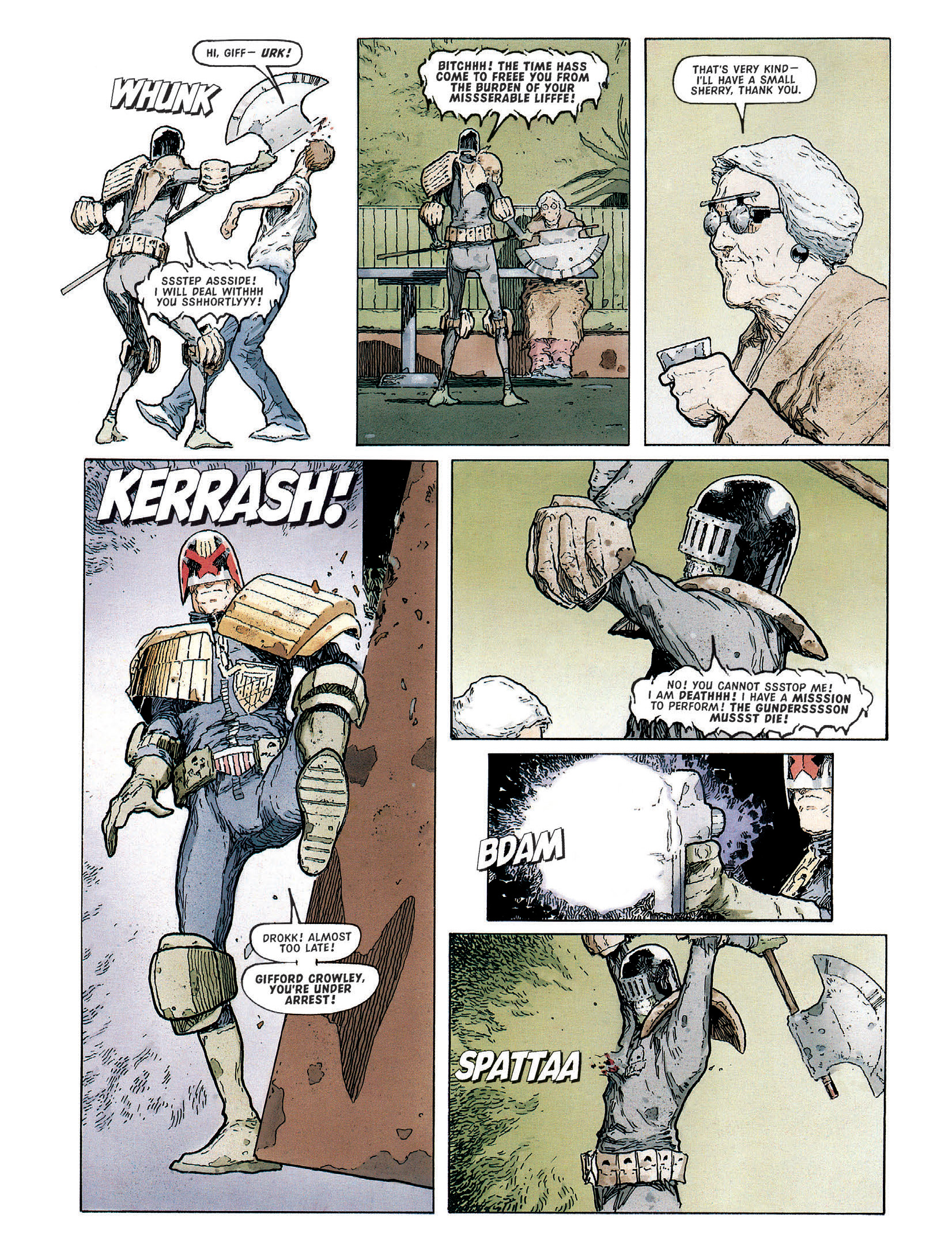 Read online Essential Judge Dredd: Dredd Vs Death comic -  Issue # TPB (Part 2) - 29
