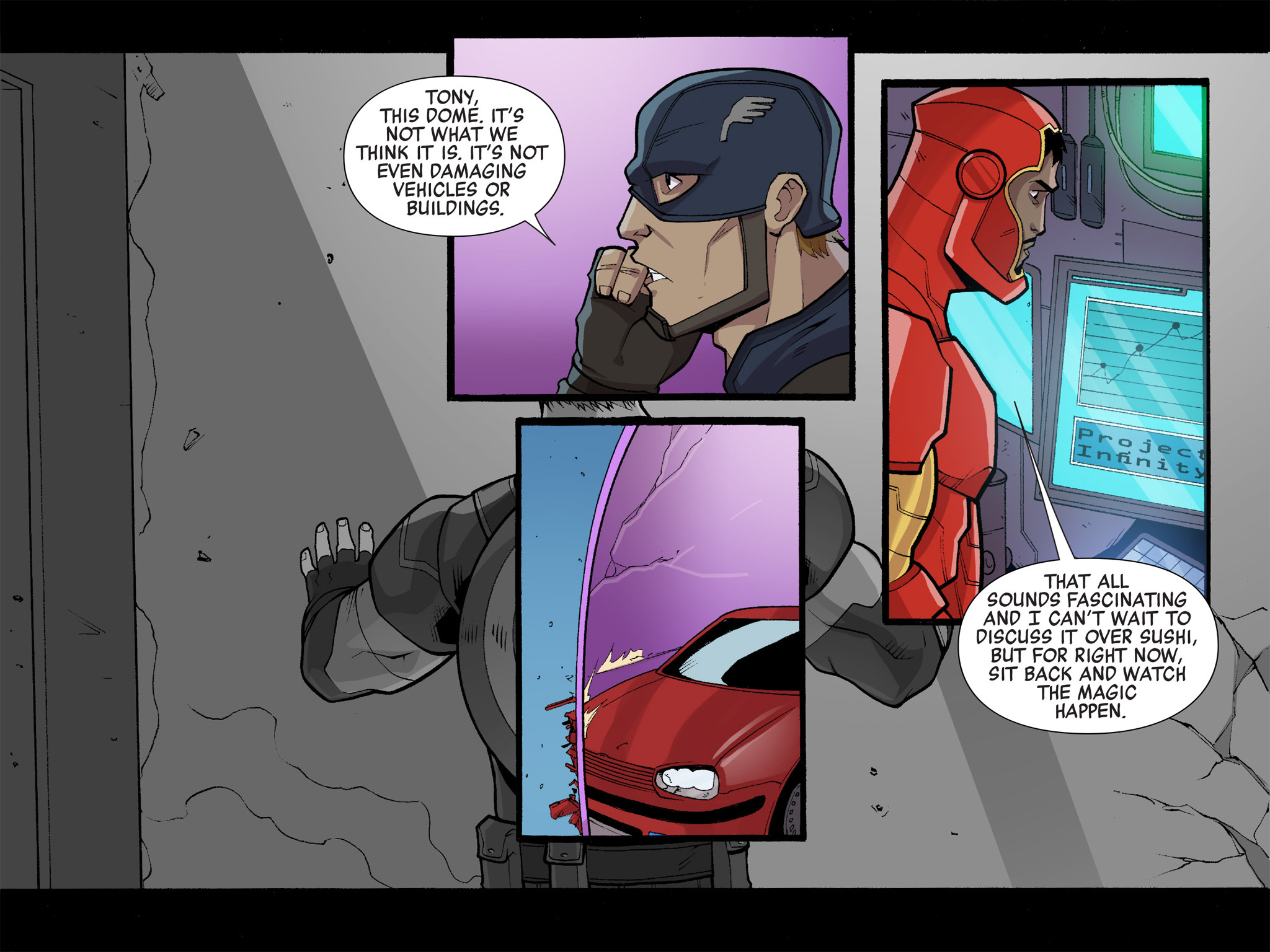 Read online Marvel Universe Avengers Infinite Comic comic -  Issue #5 - 29