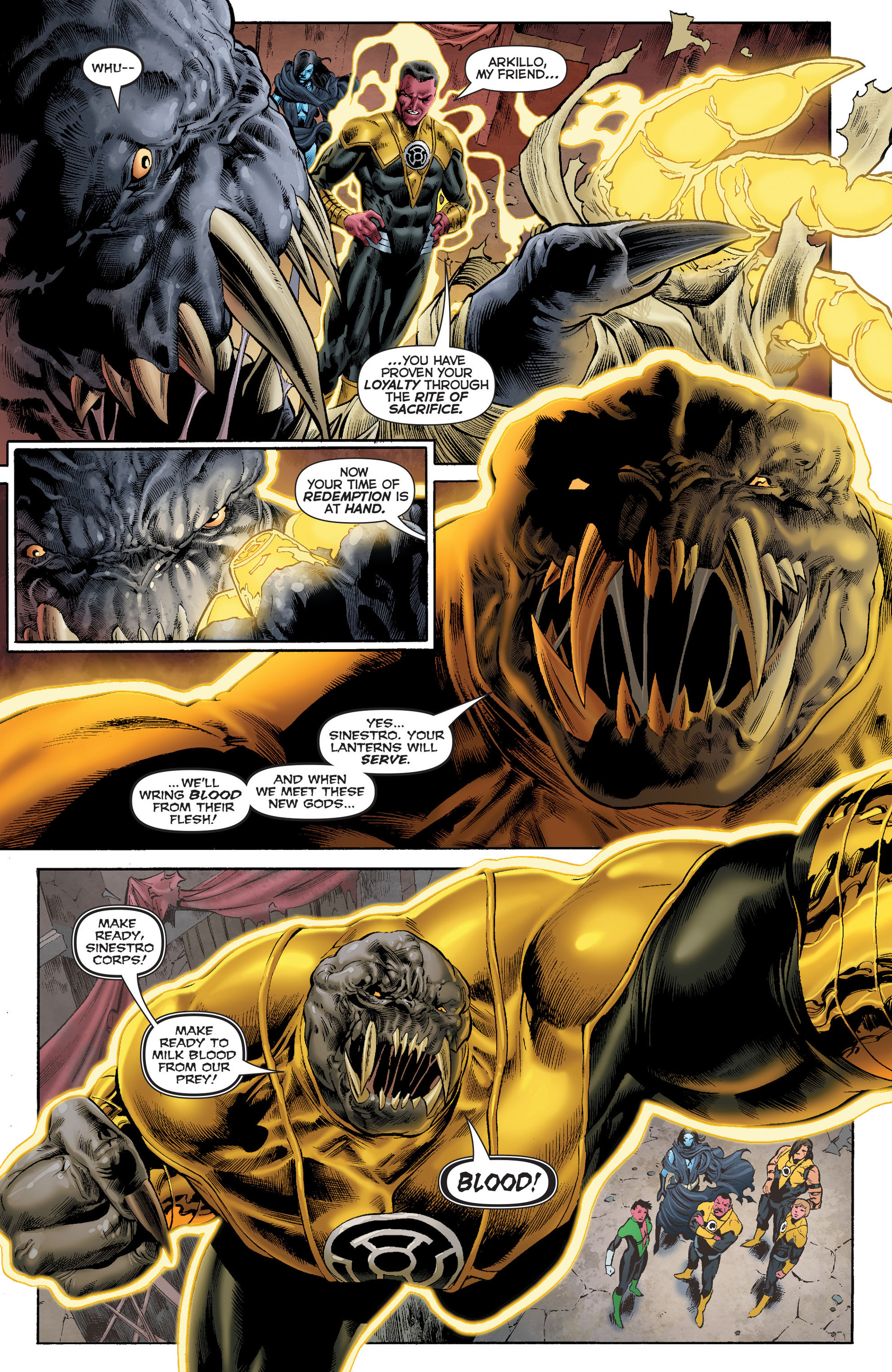 Read online Sinestro comic -  Issue #6 - 9