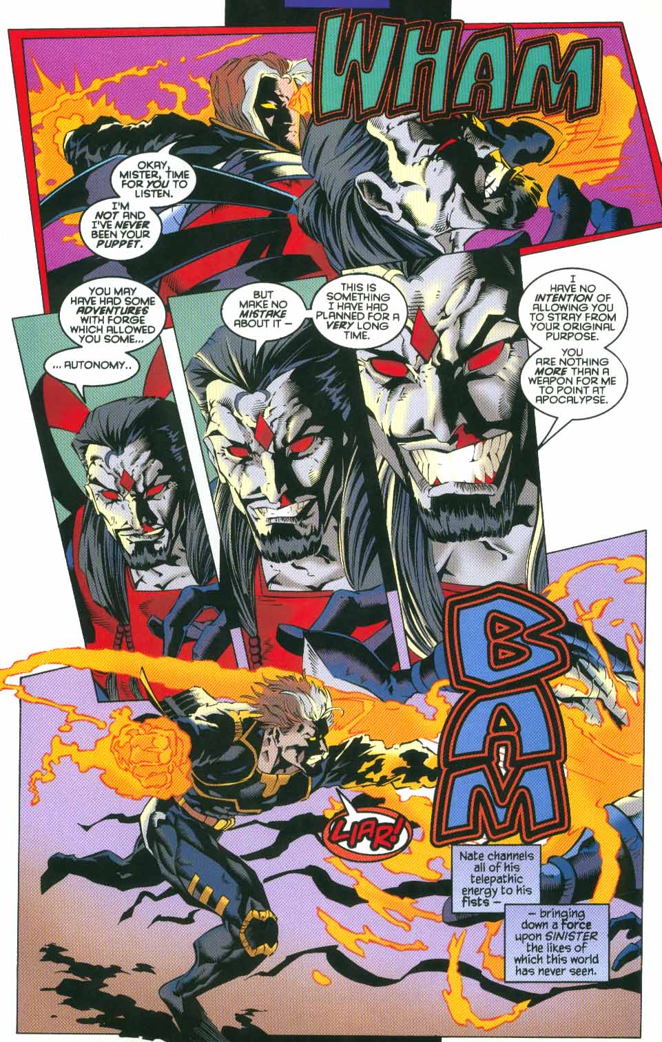 Read online X-Man comic -  Issue #4 - 13