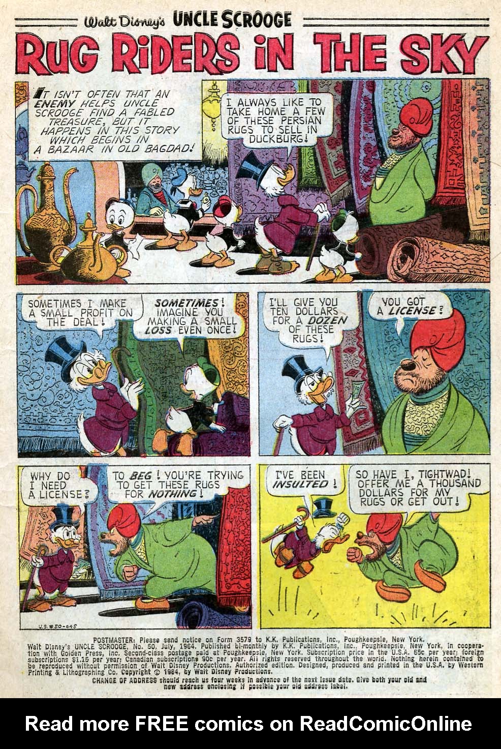 Read online Uncle Scrooge (1953) comic -  Issue #50 - 3