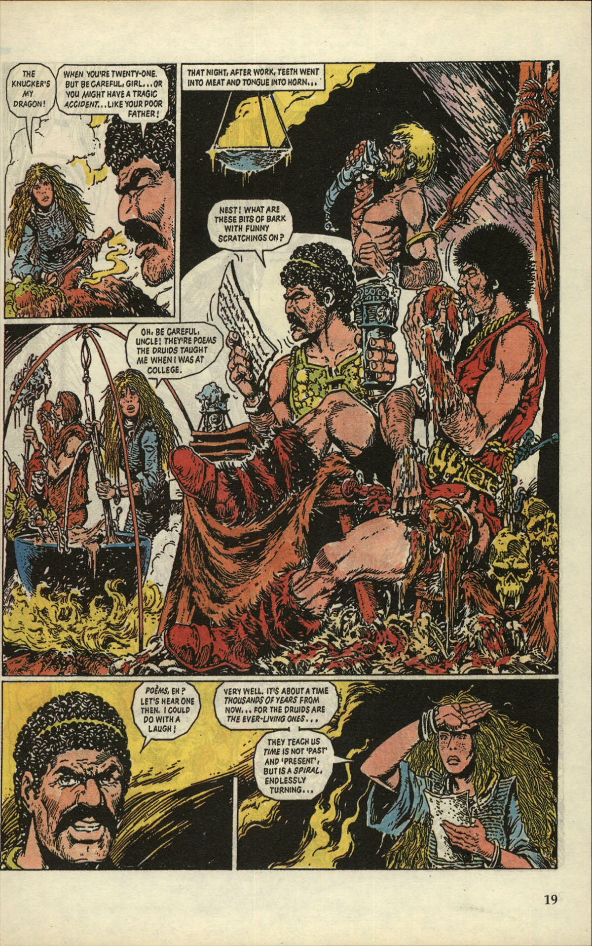 Read online Slaine The Berserker comic -  Issue #4 - 21