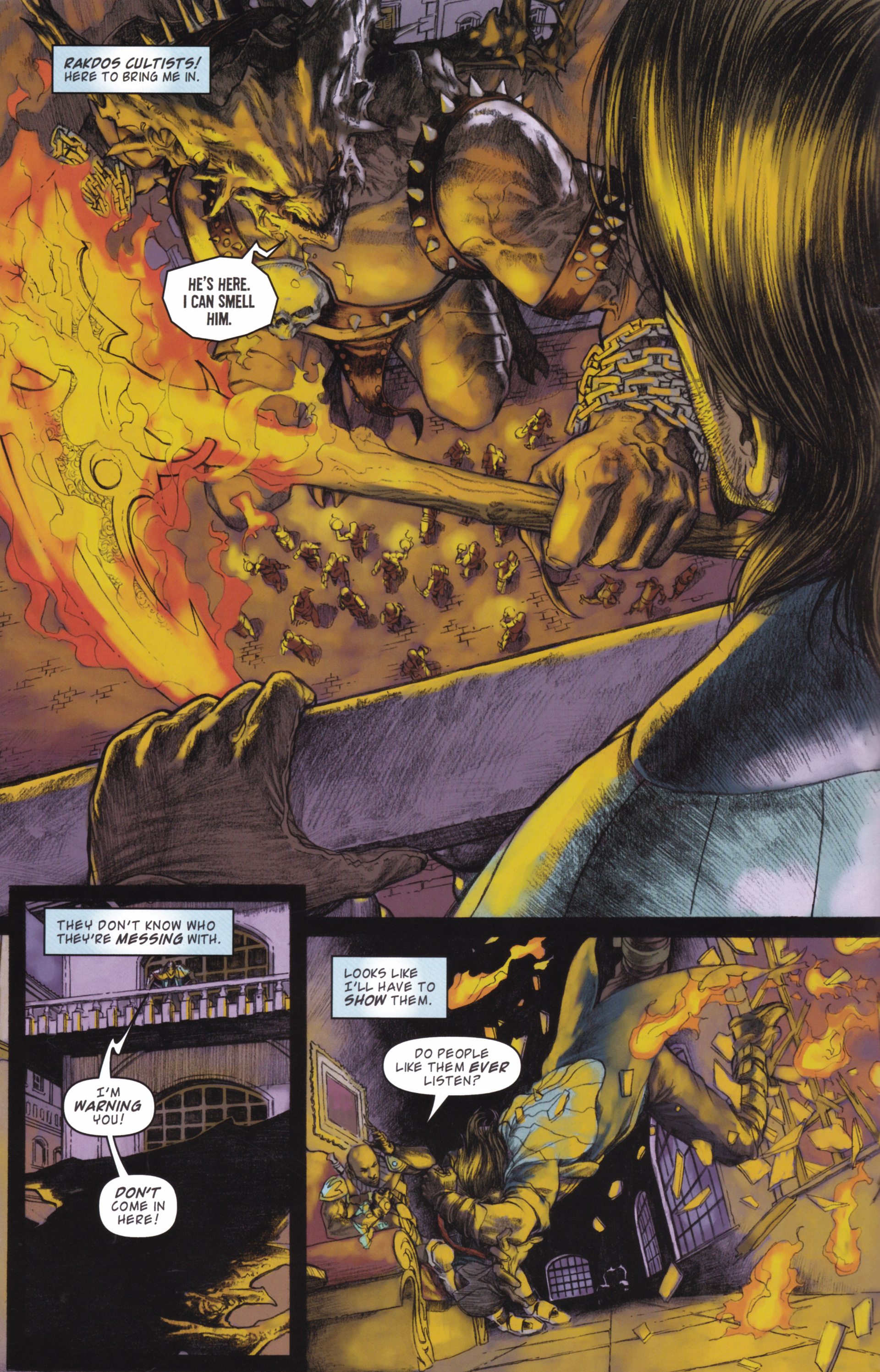 Read online Magic: The Gathering--Path of Vengeance comic -  Issue #2 - 6