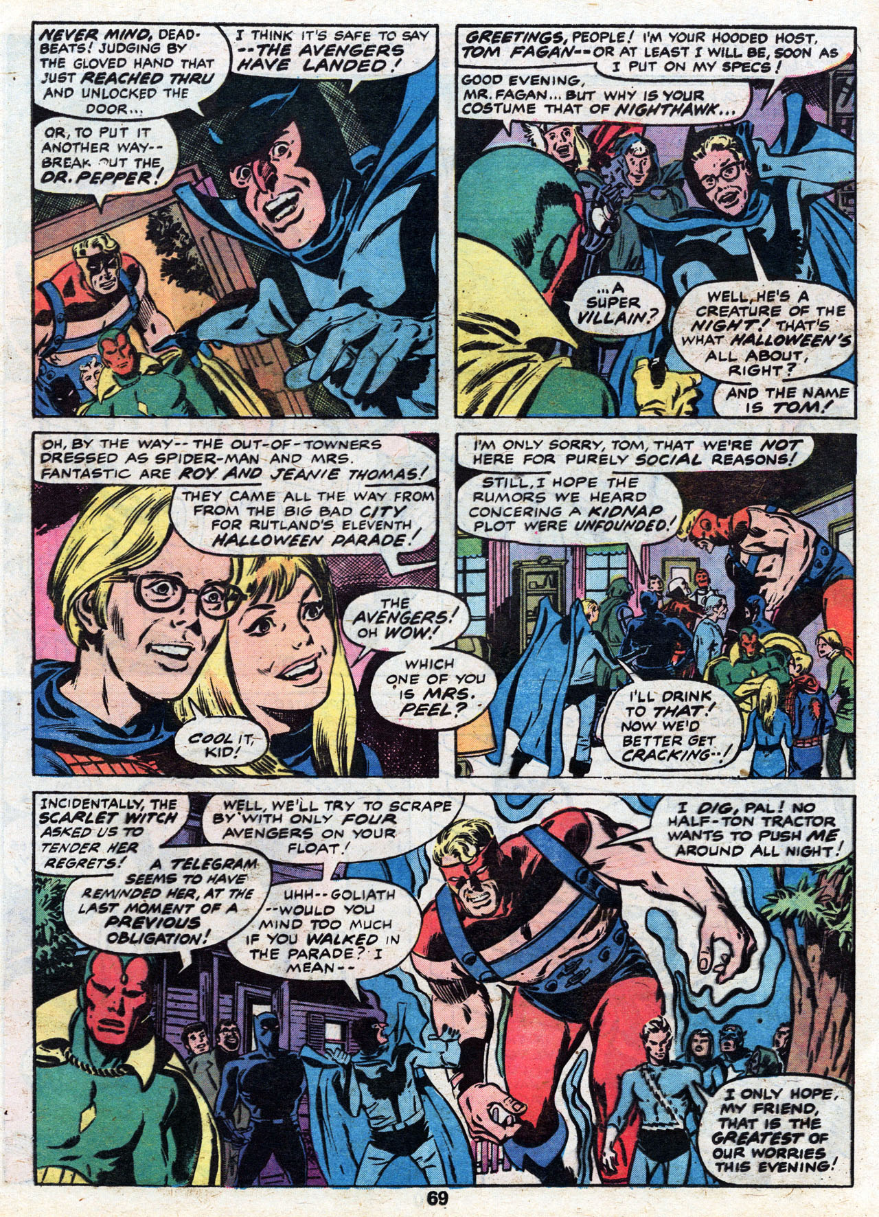 Read online Marvel Treasury Edition comic -  Issue #7 - 68