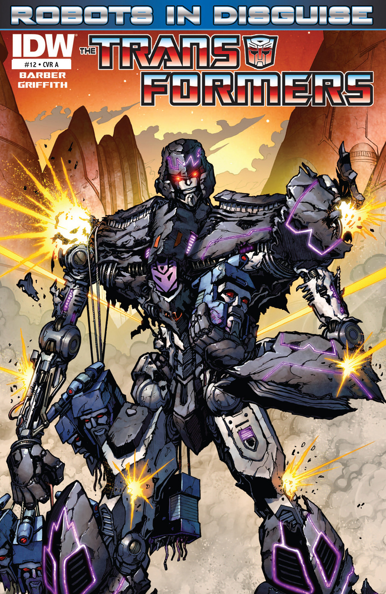 Read online Transformers: Robots In Disguise (2012) comic -  Issue #12 - 1