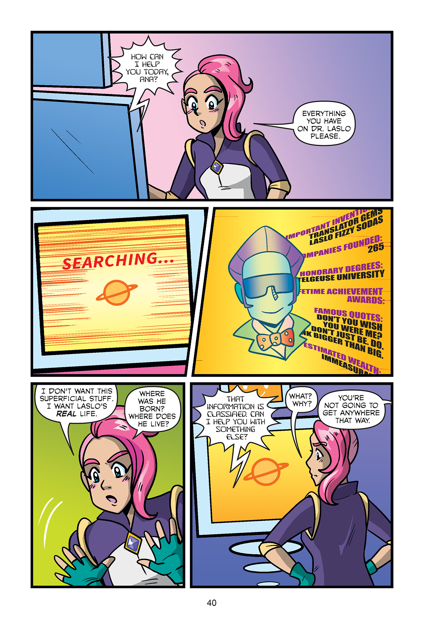 Read online Ana and the Cosmic Race comic -  Issue # TPB - 42