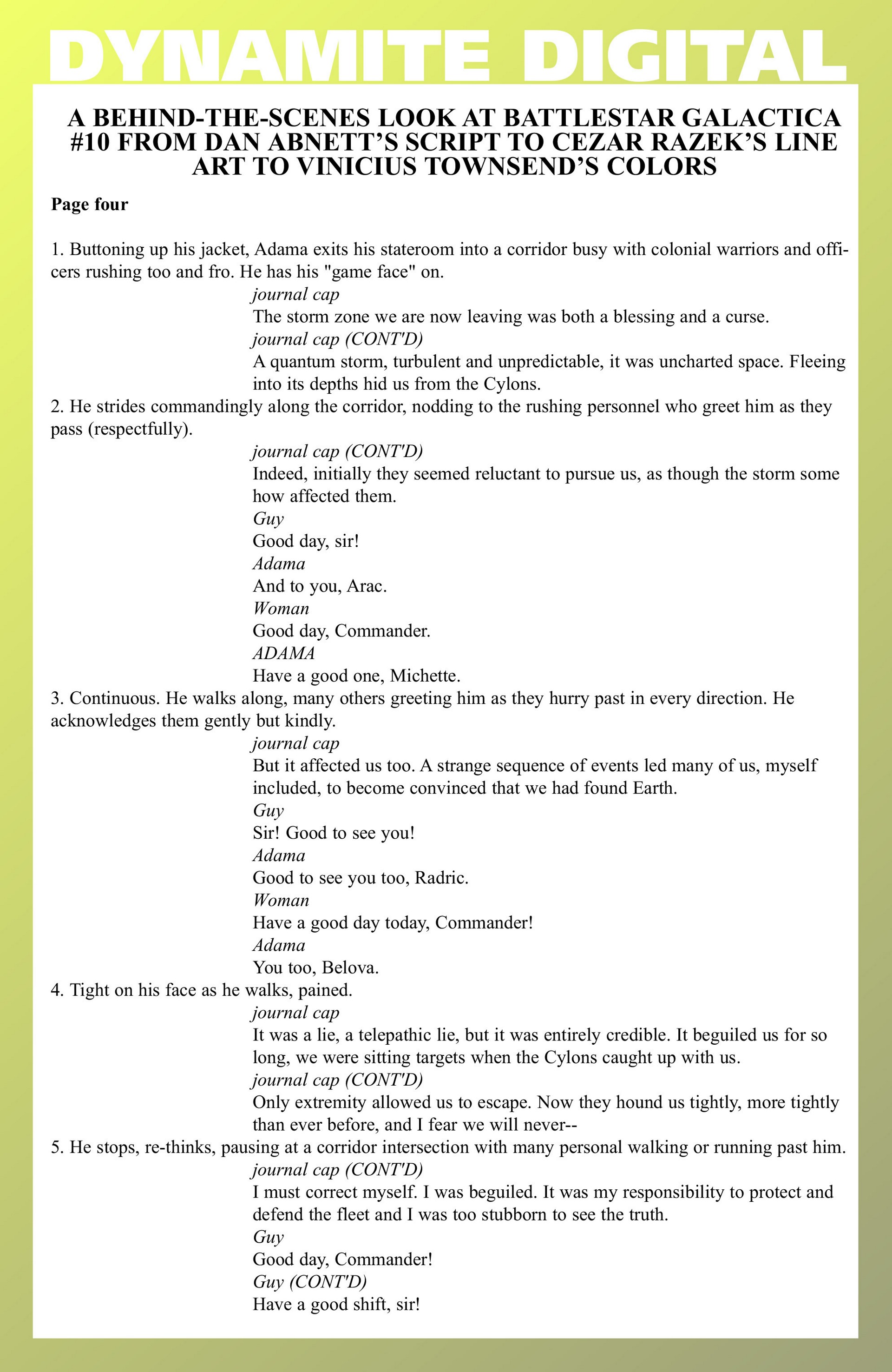 Read online Classic Battlestar Galactica (2013) comic -  Issue #10 - 25