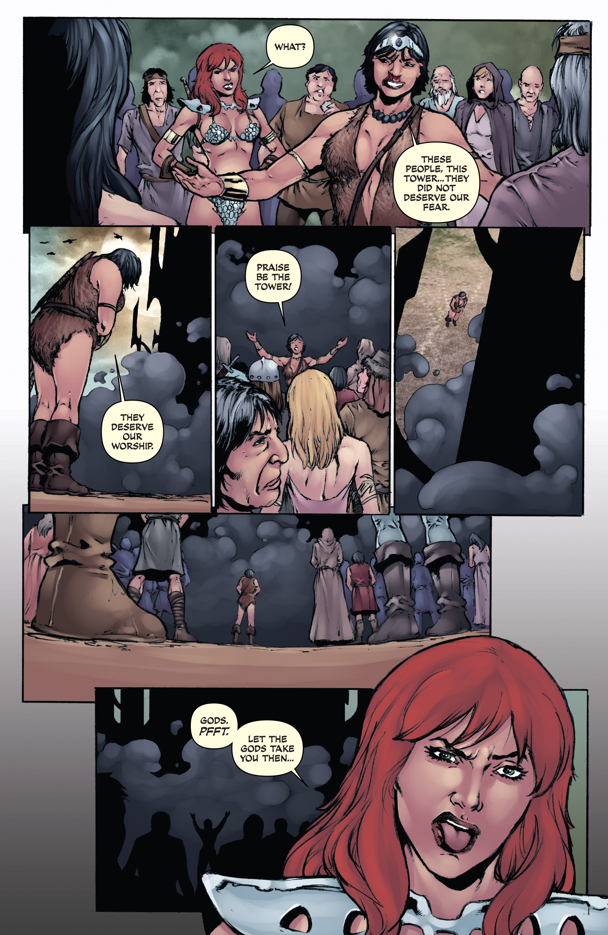 Read online Red Sonja: The Black Tower comic -  Issue #1 - 22