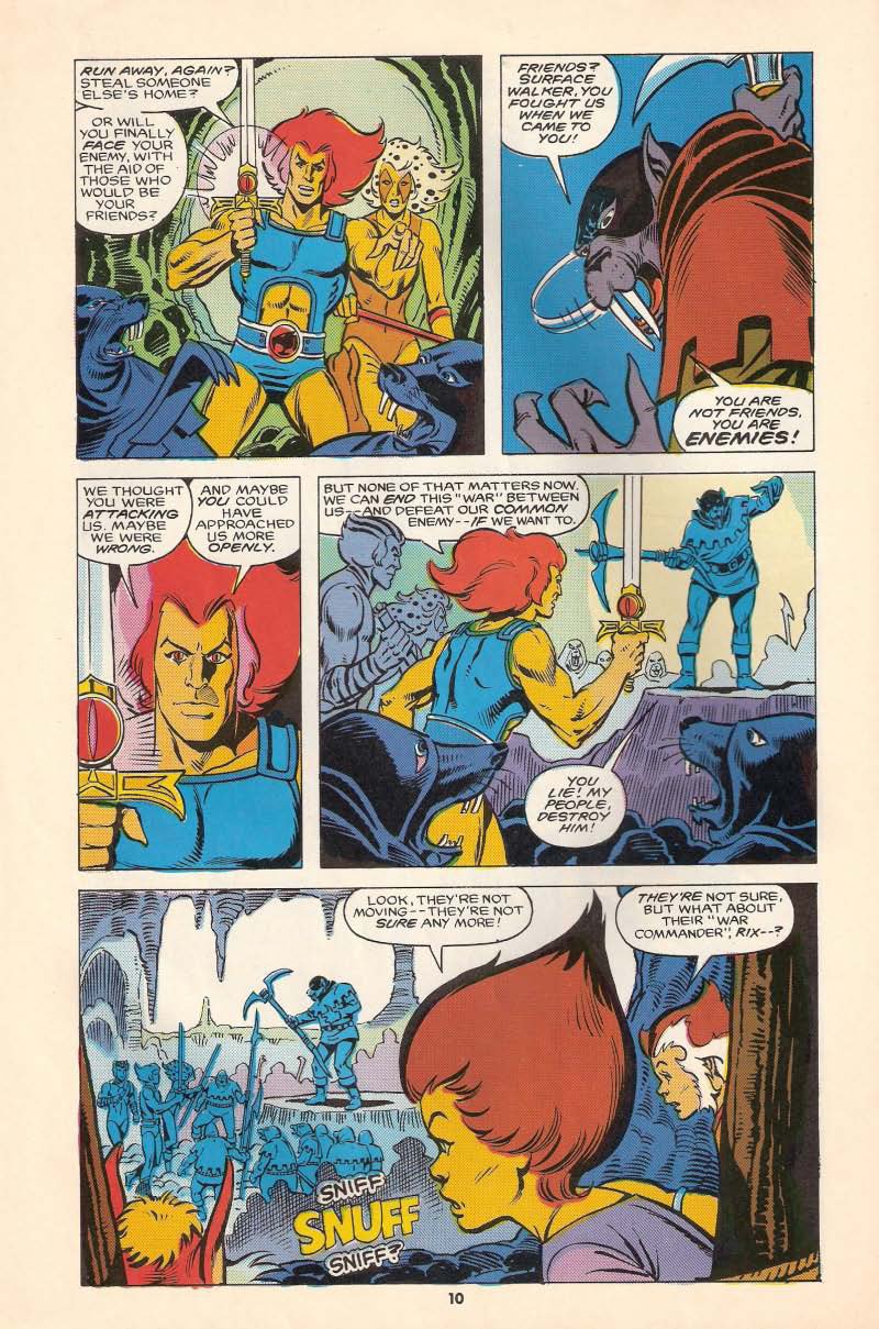 Read online ThunderCats (1987) comic -  Issue #20 - 10