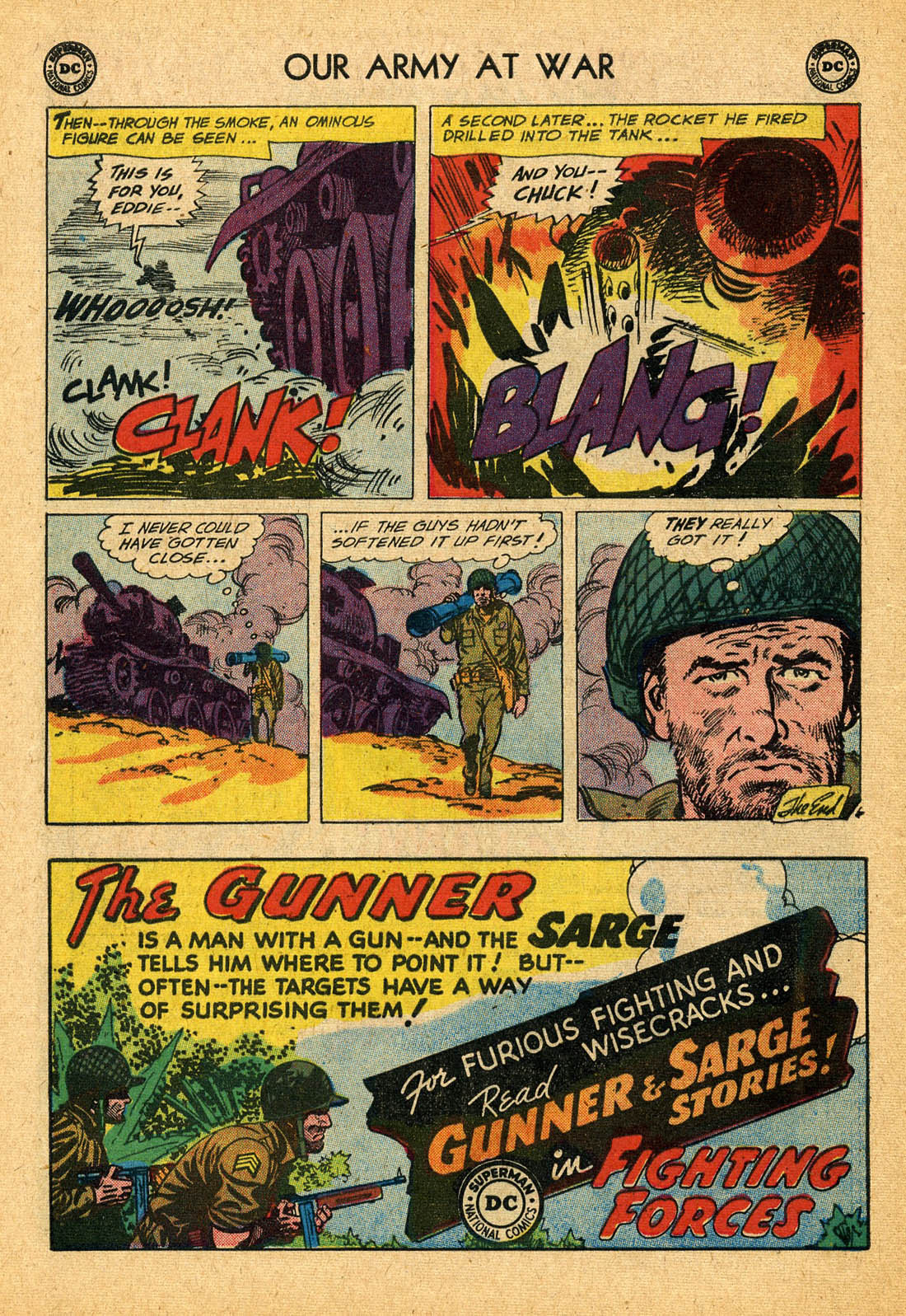 Read online Our Army at War (1952) comic -  Issue #87 - 24