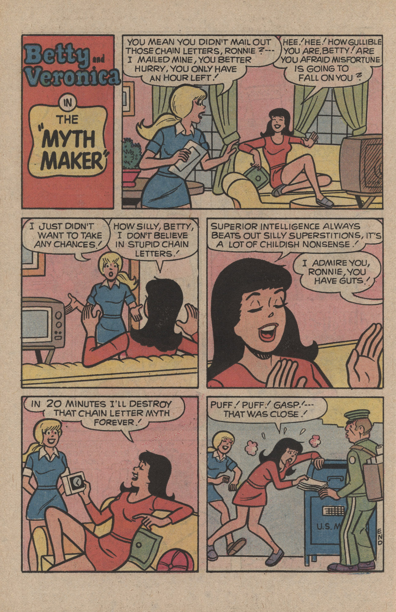Read online Archie's Joke Book Magazine comic -  Issue #217 - 22