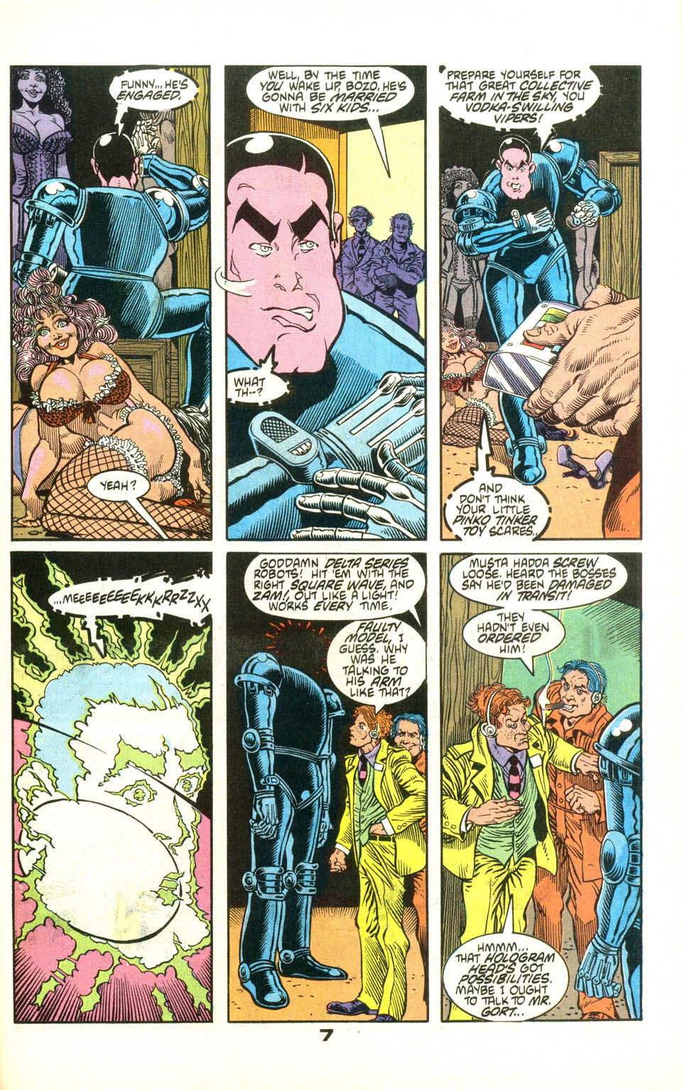 Read online American Flagg! comic -  Issue #22 - 29