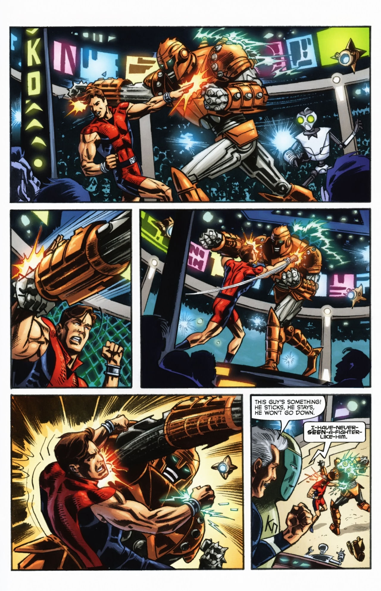 Read online Magnus, Robot Fighter (2010) comic -  Issue #3 - 29