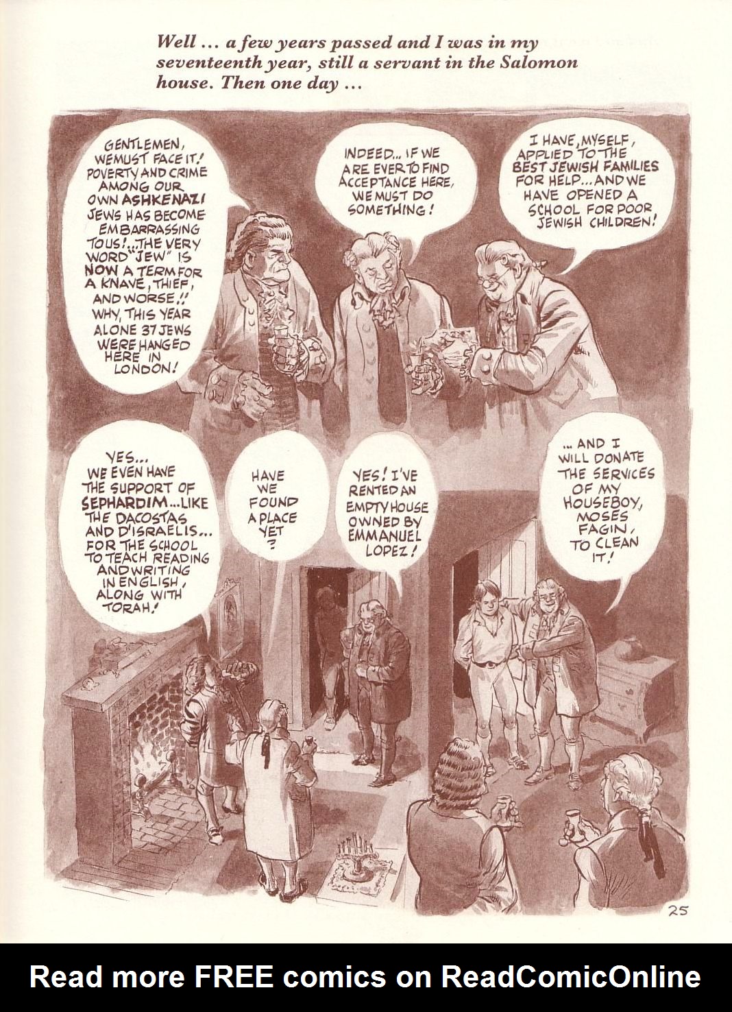 Read online Fagin the Jew comic -  Issue # TPB - 26