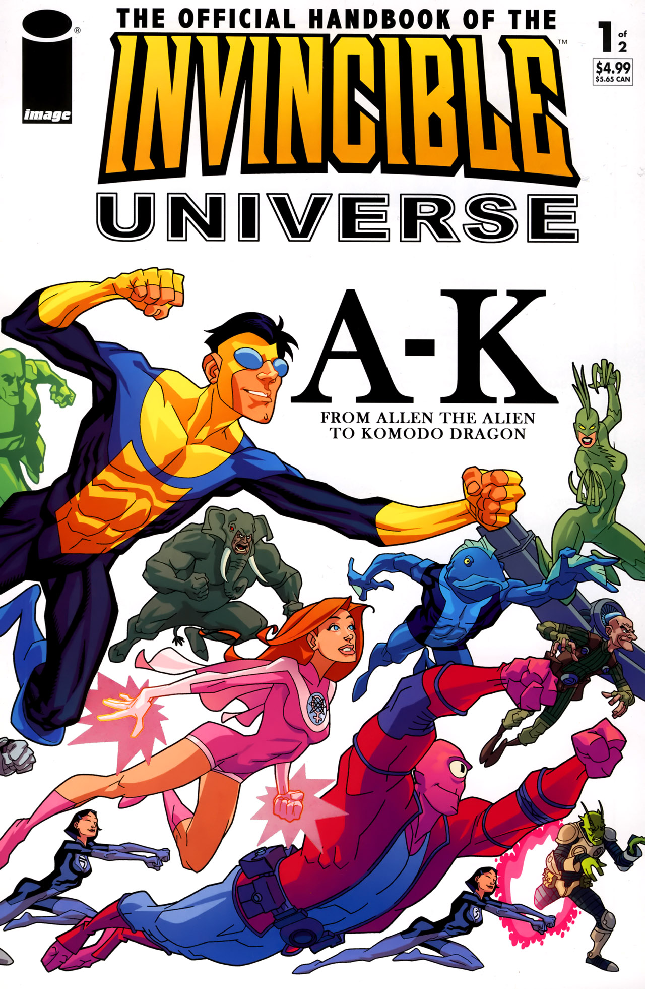 The Official Handbook of the Invincible Universe 1 Page 1